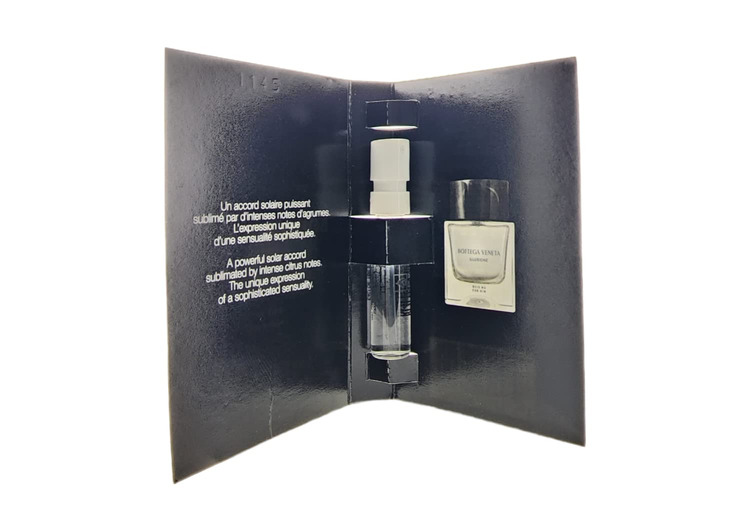 [Mini] Bottega Veneta Illusione Bois Nu Vial For Men EDT 0.05 oz - Thumbnail 3