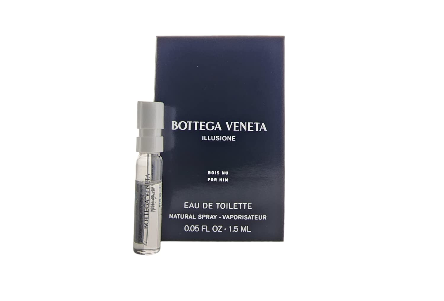 [Mini] Bottega Veneta Illusione Bois Nu Vial For Men EDT 0.05 oz