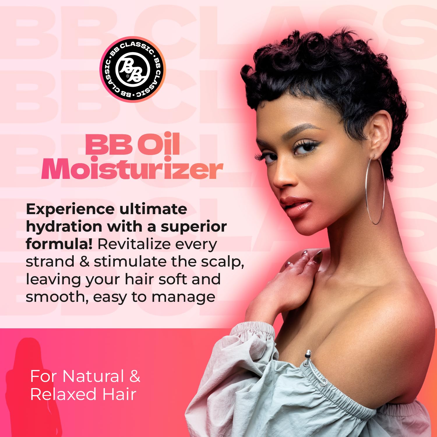 Bronner Bros Bb Oil Moisturizer Hair Lotion for Damaged Hair Scalp Stimulator - Thumbnail 2