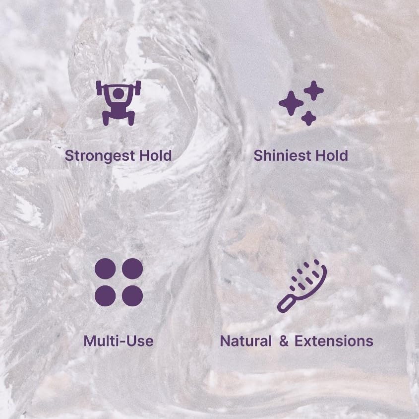 Btl Loc It! Styling Gel Strong Hold Shine Boosting Residue Free Braids Twists - Thumbnail 3