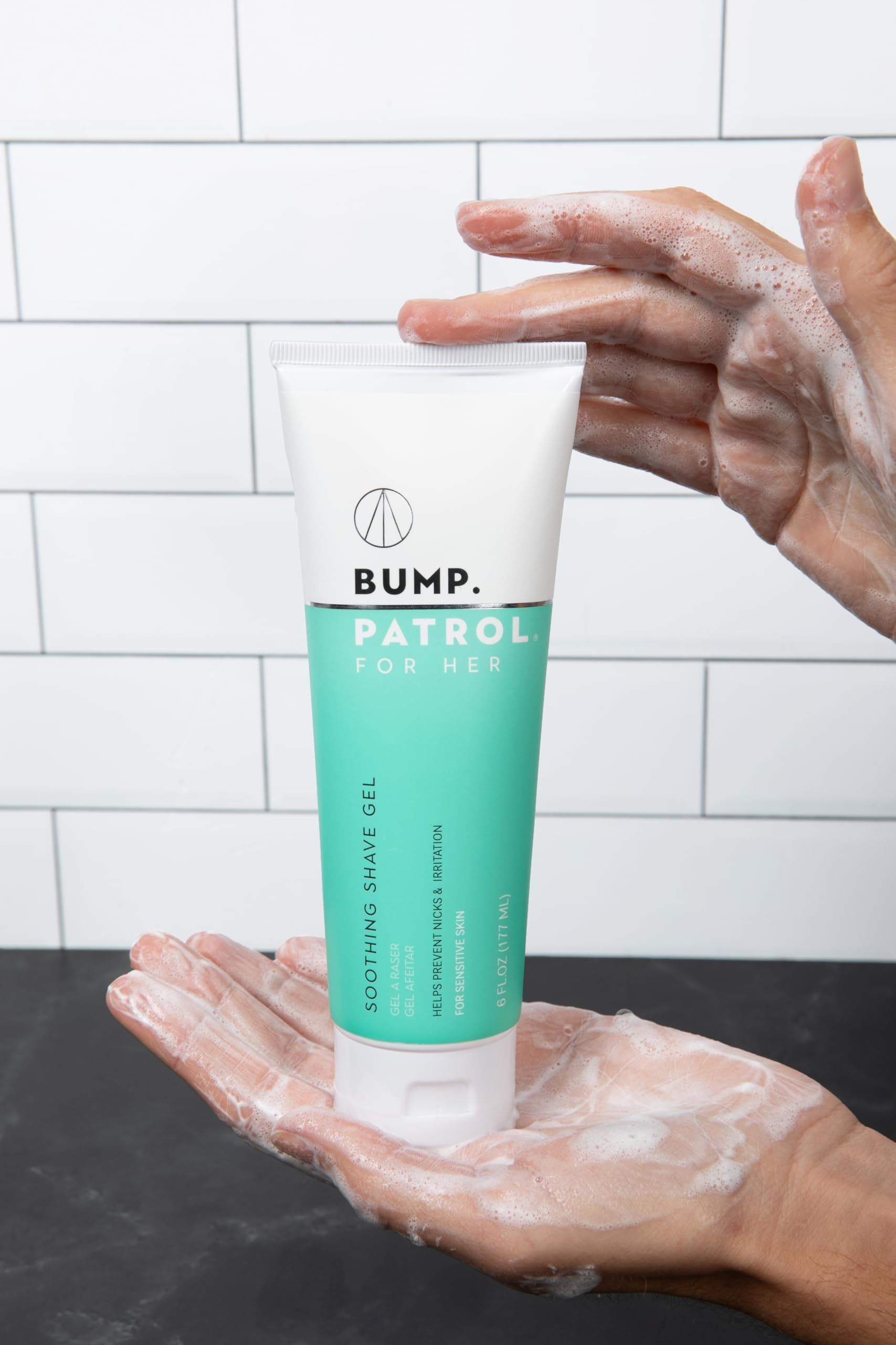 Bump Patrol for Her Soothing Shave Gel Helps Reduce Razor Burn Bumps Aloe Vera