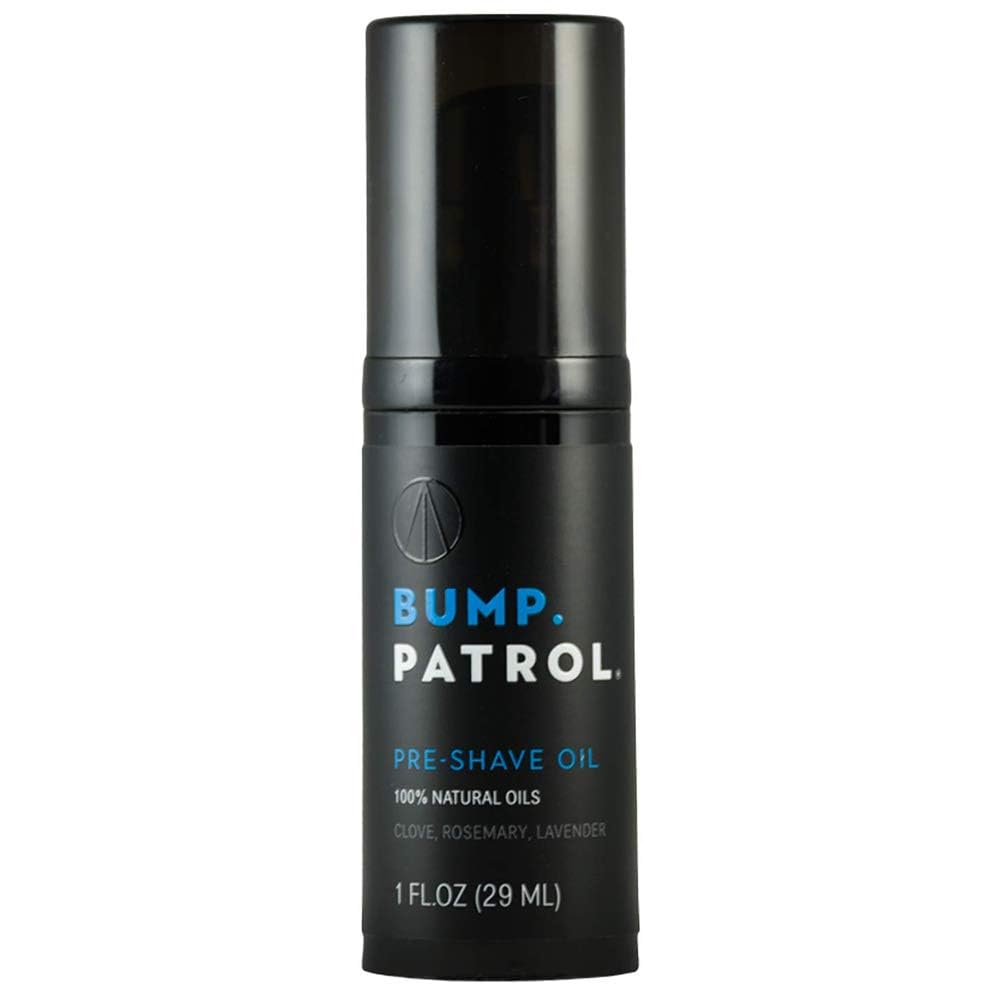 Bump Patrol Pre Shave Oil With Natural Essential Oils Smooth Shave Softer Skin