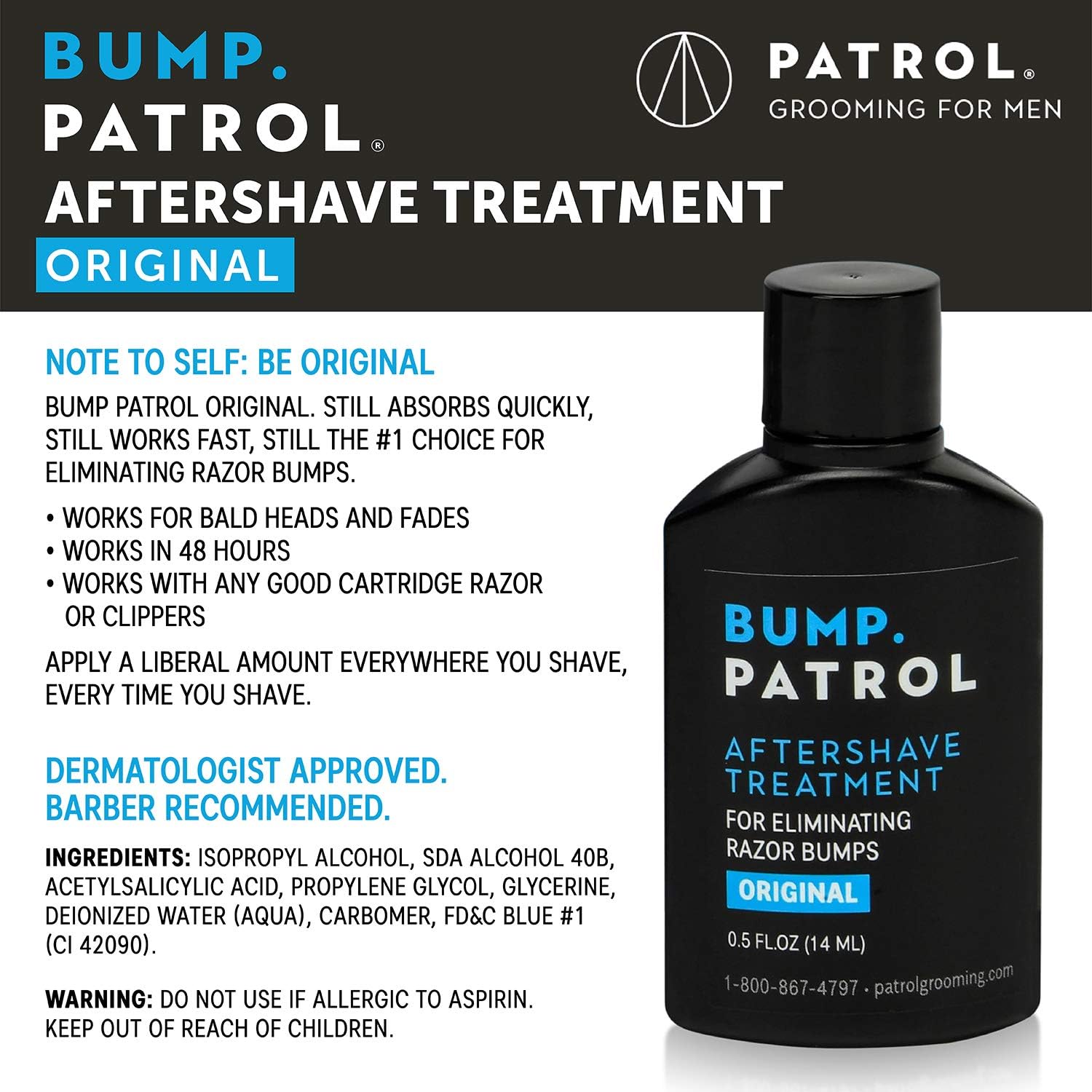 Bump Patrol Original Formula After Shave Bump Treatment Serum Razor Bumps - Thumbnail 2