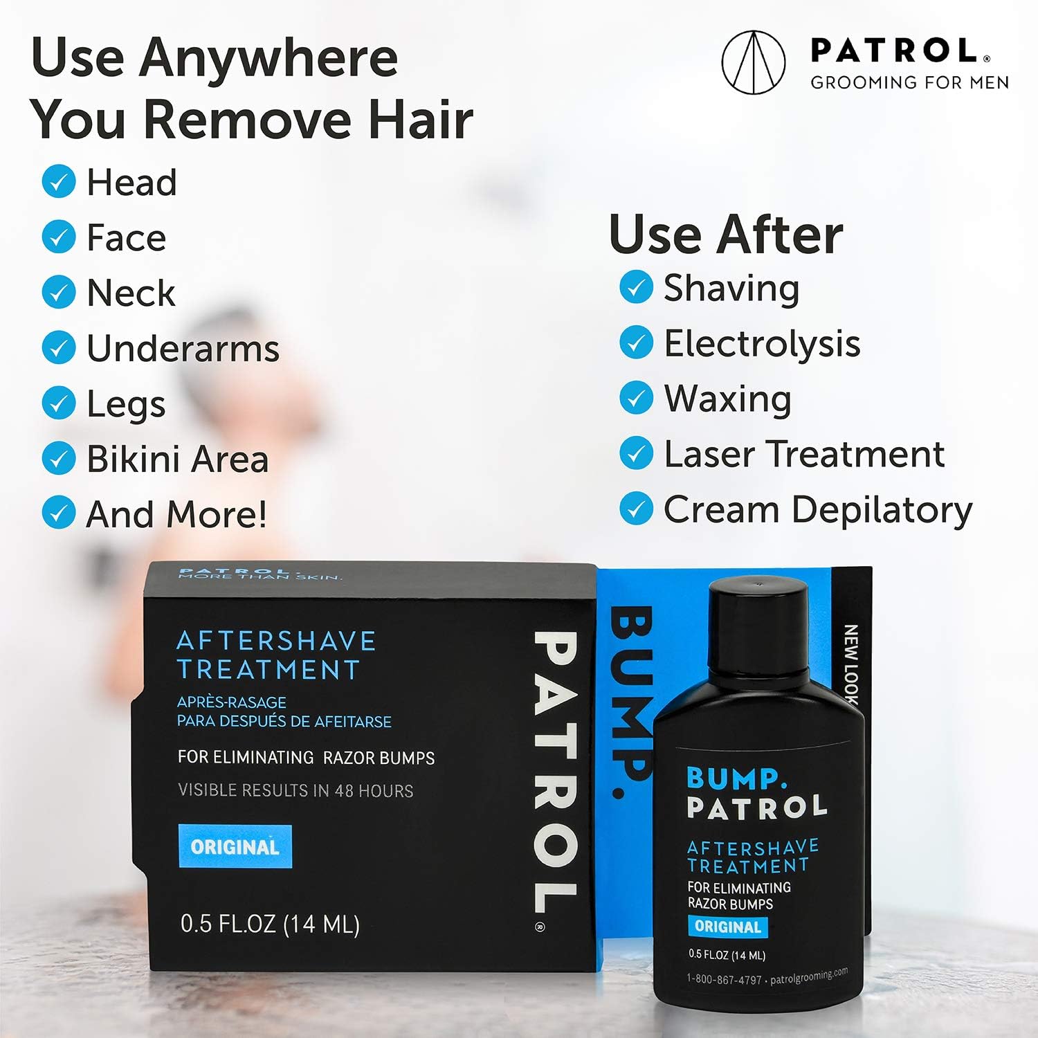 Bump Patrol Original Formula After Shave Bump Treatment Serum Razor Bumps - Thumbnail 3