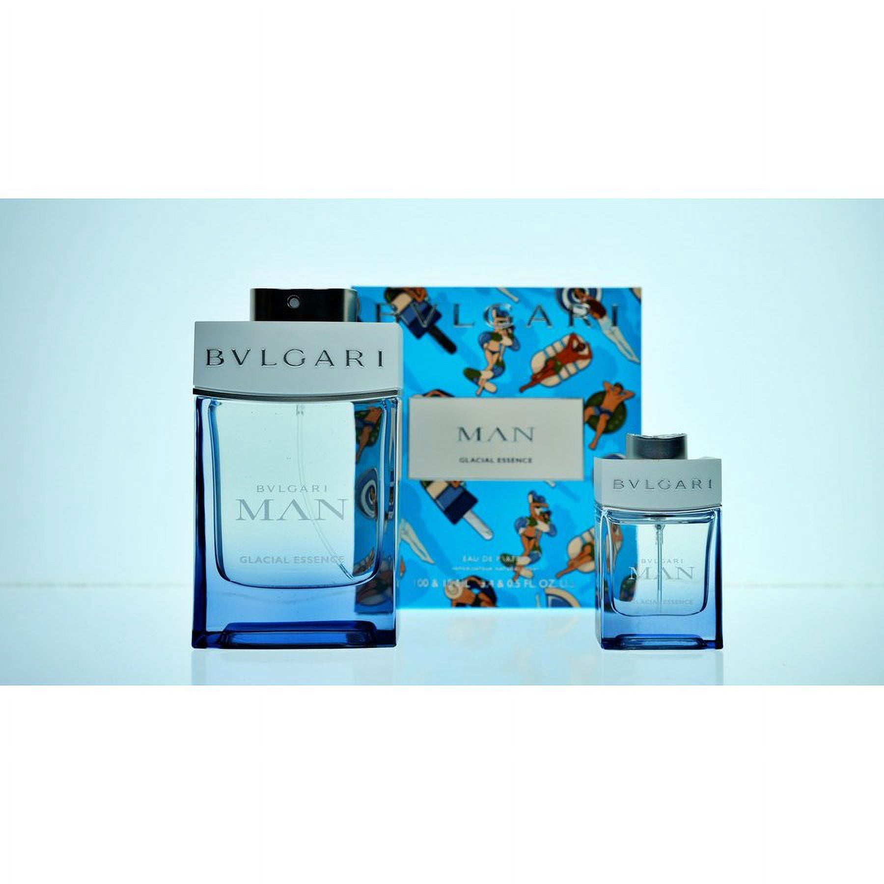 [Set] Bvlgari Man Glacial Essence 3.4 M + Italy* 3pcs Bybox EDP 15 ml