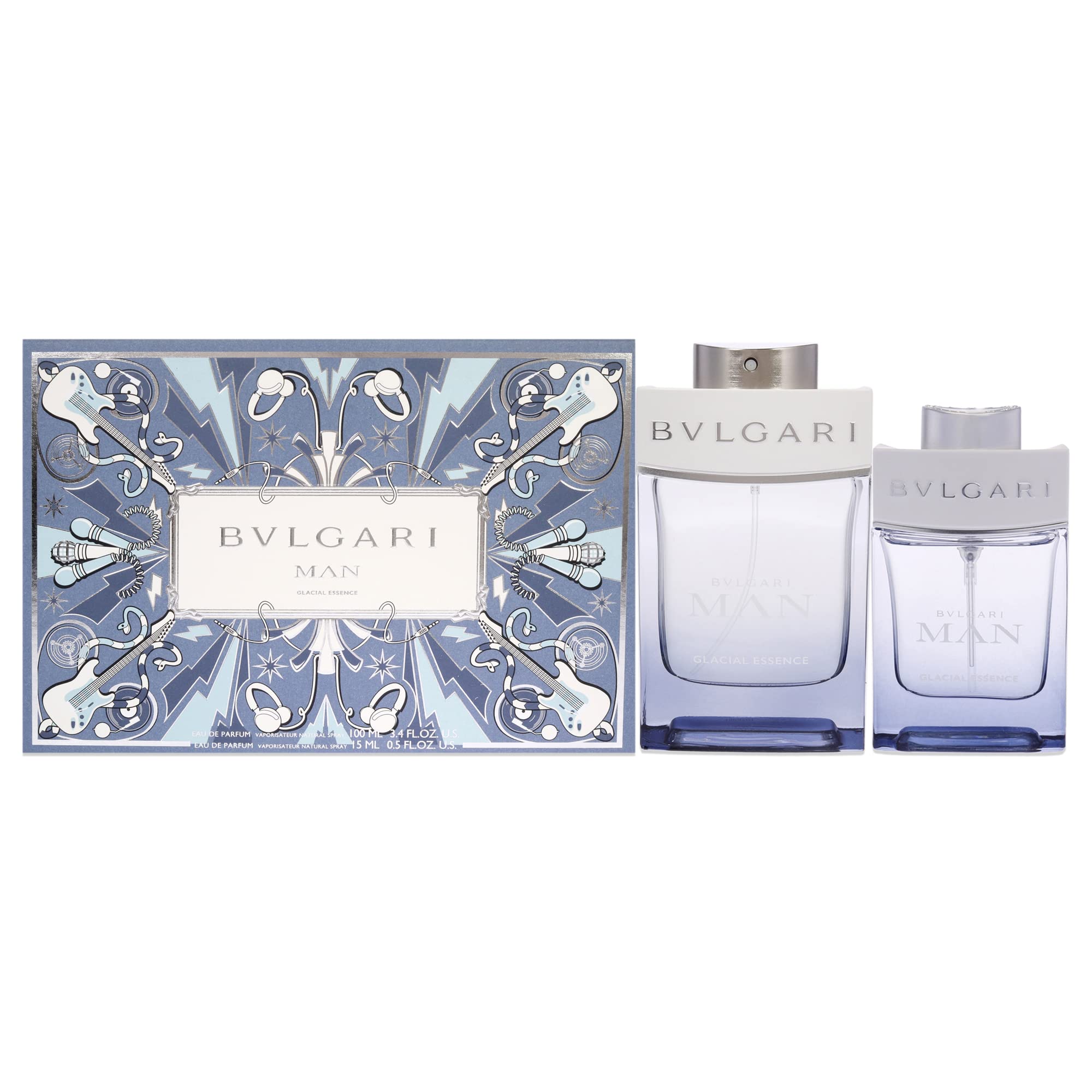 Bvlgari Man Glacial Essence 2pc Set