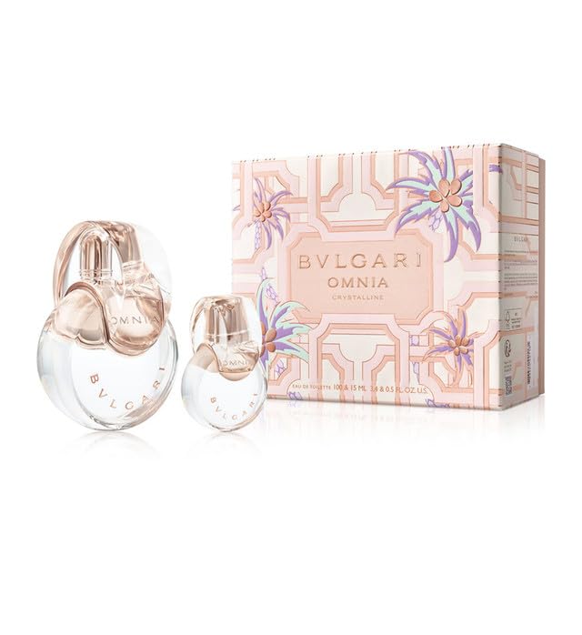 [Set] Bvlgari Omnia Crystal 3.4 L + Xmas Set Italy* 3pcs Bybox EDT 15 ml