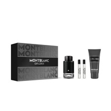 MONT BLANC EXPLORER(M)(H/B)4PC SET(3.3oz edp sp,3.3oz All Over Shower Gel,2x7.5ml edp sp)