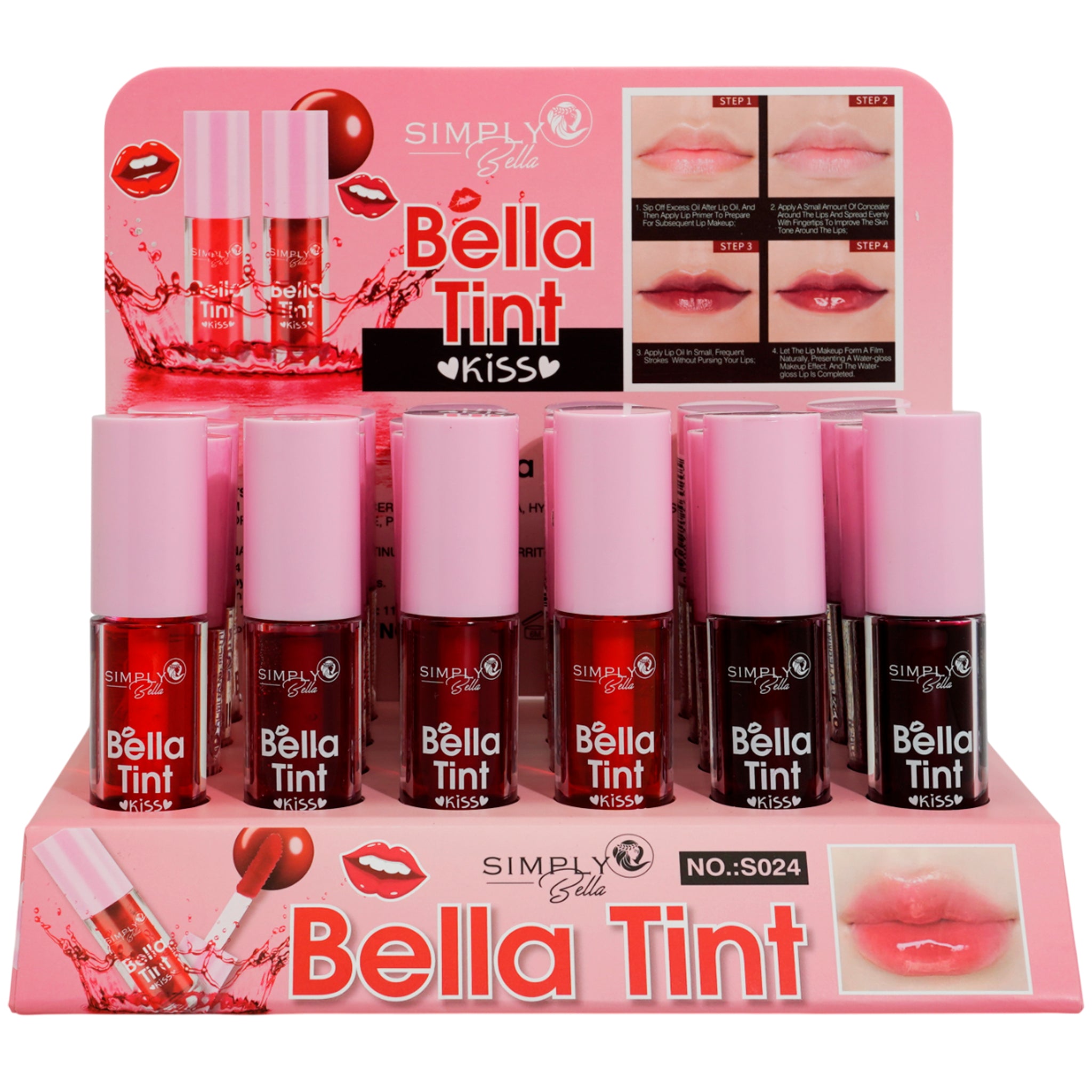 (24-pack) Simply Bella Bella Lip Tint