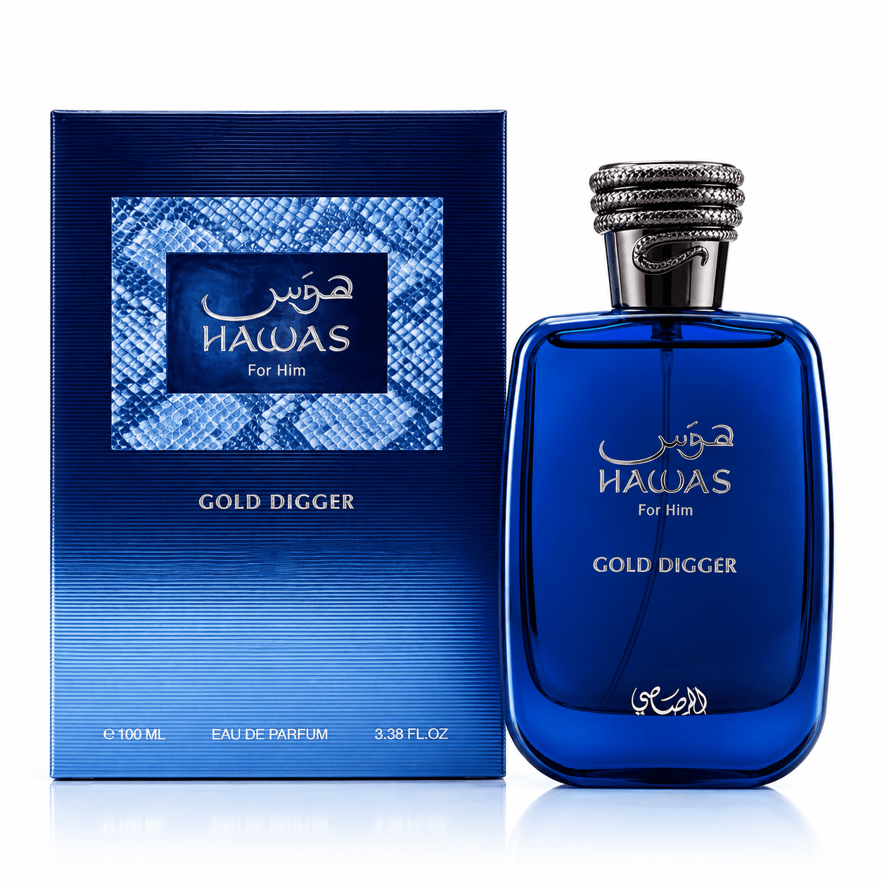RASASI HAWAS GOLD DIGGER 3.4 EDP M (139778) - United Arab Emir. - 48pcs ByBox