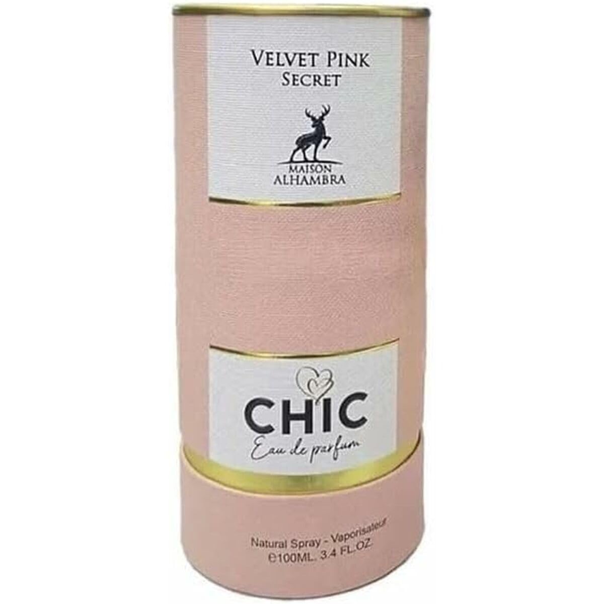 Maison Alhambra Velvet Pink Secret Chic 3.4 L United Arab Emir. 48pcs Bybox EDP