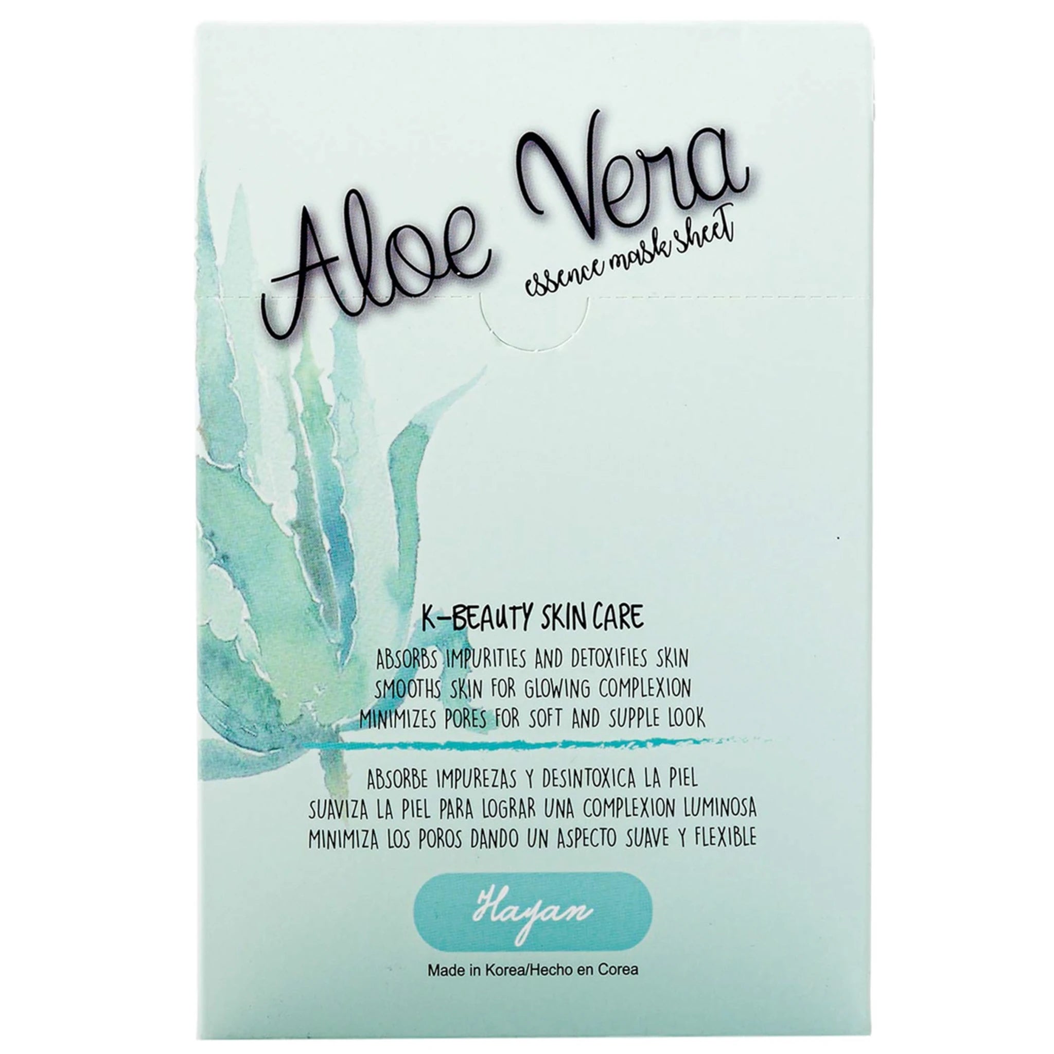 (10-pack) Hayan Cosmetics Facial Mask Aloe Vera