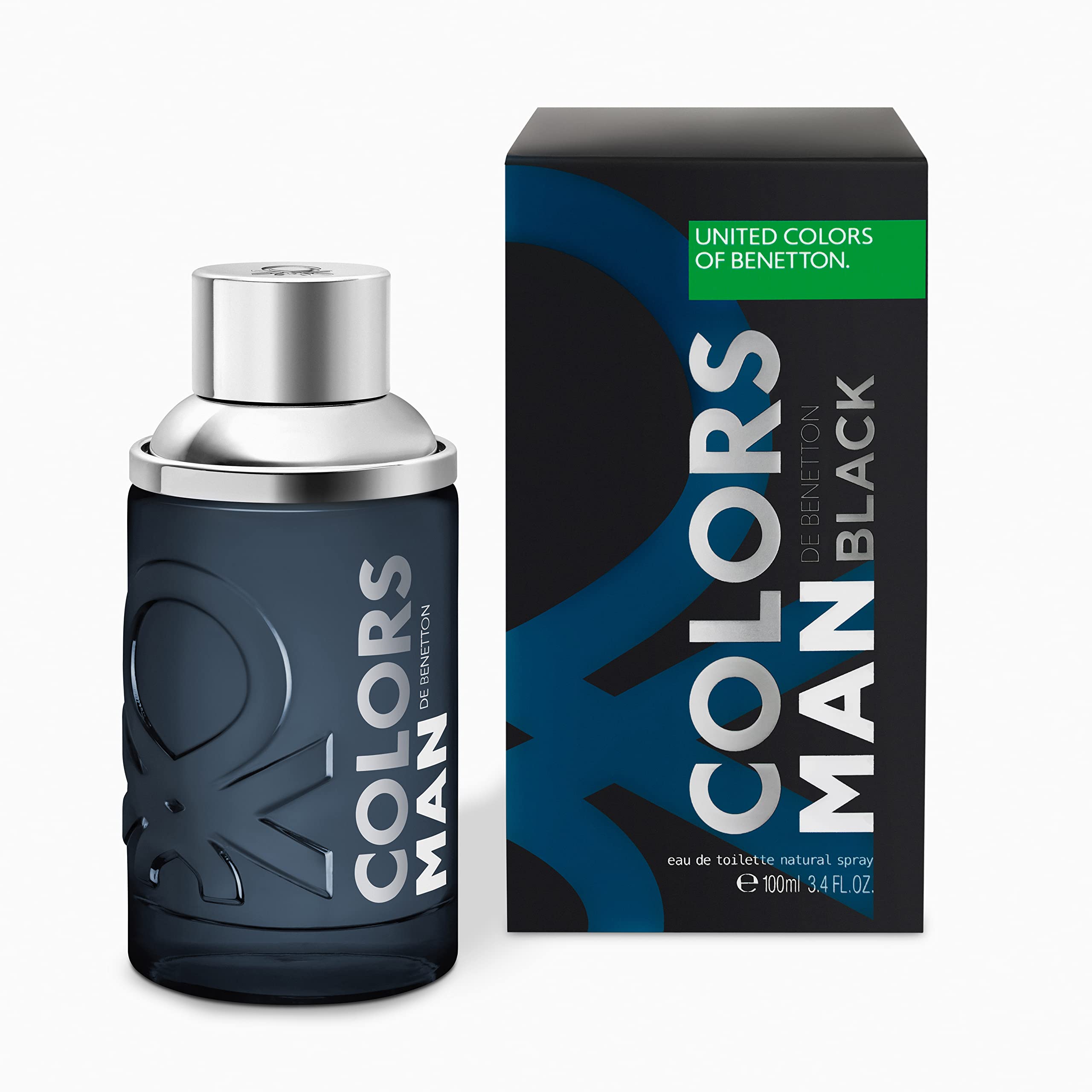Benetton Colors Black 3.4 M Spain 15pcs Bybox EDT