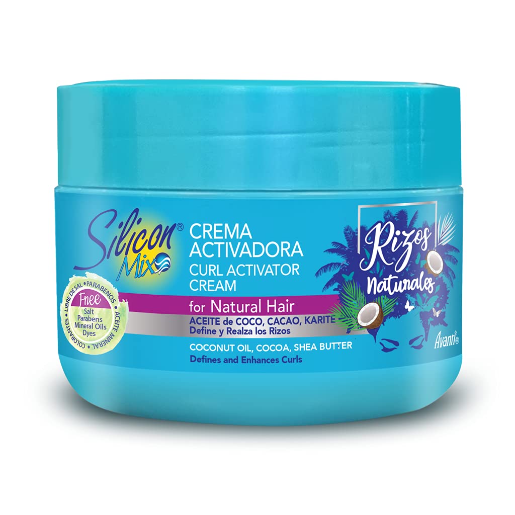 Silicon Mix Curl Activator Cream for Natural Hair | Rizos Naturales| for Curly