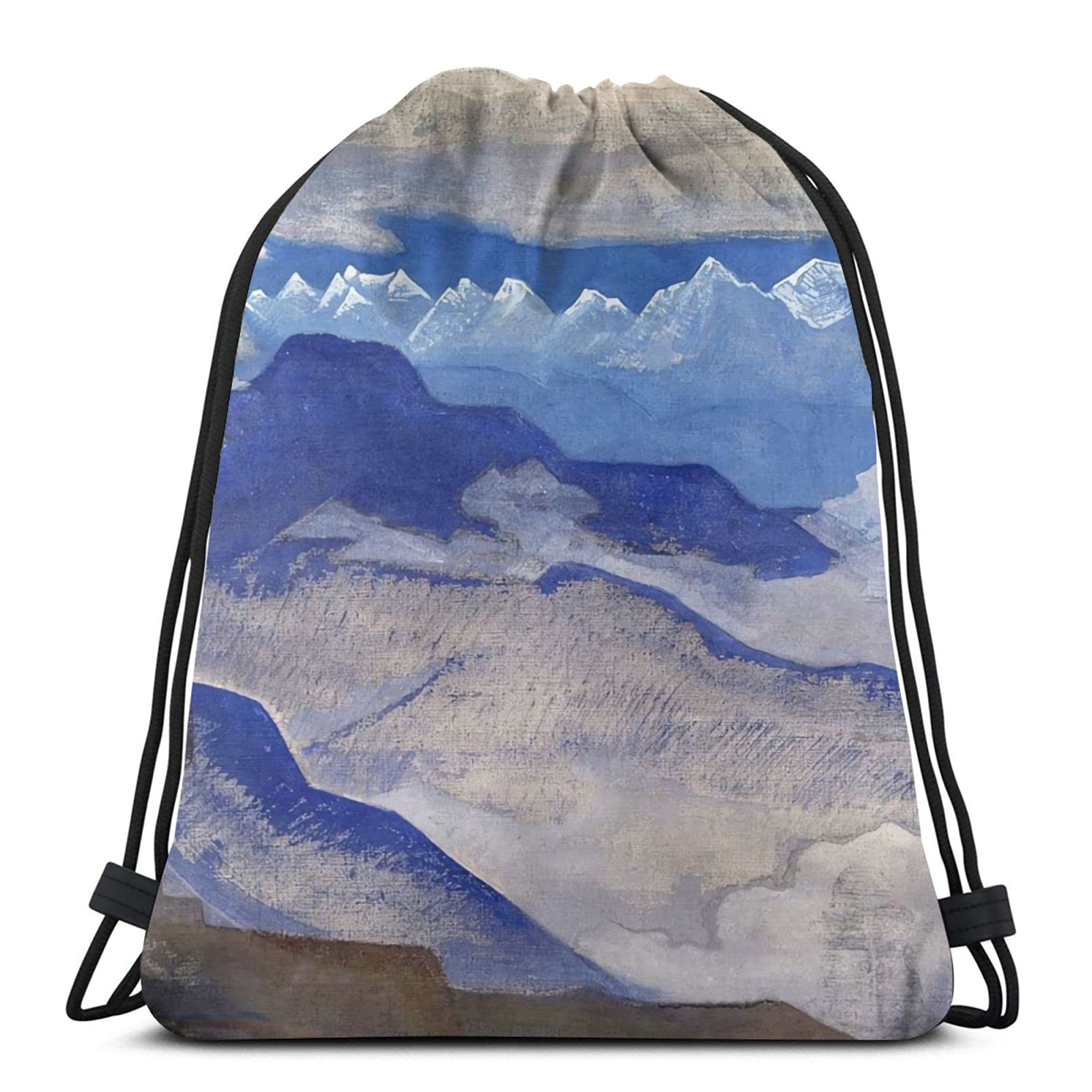 Drawstring Backpack Water Resistant Large Capacity Multifunction Drawstring Bag