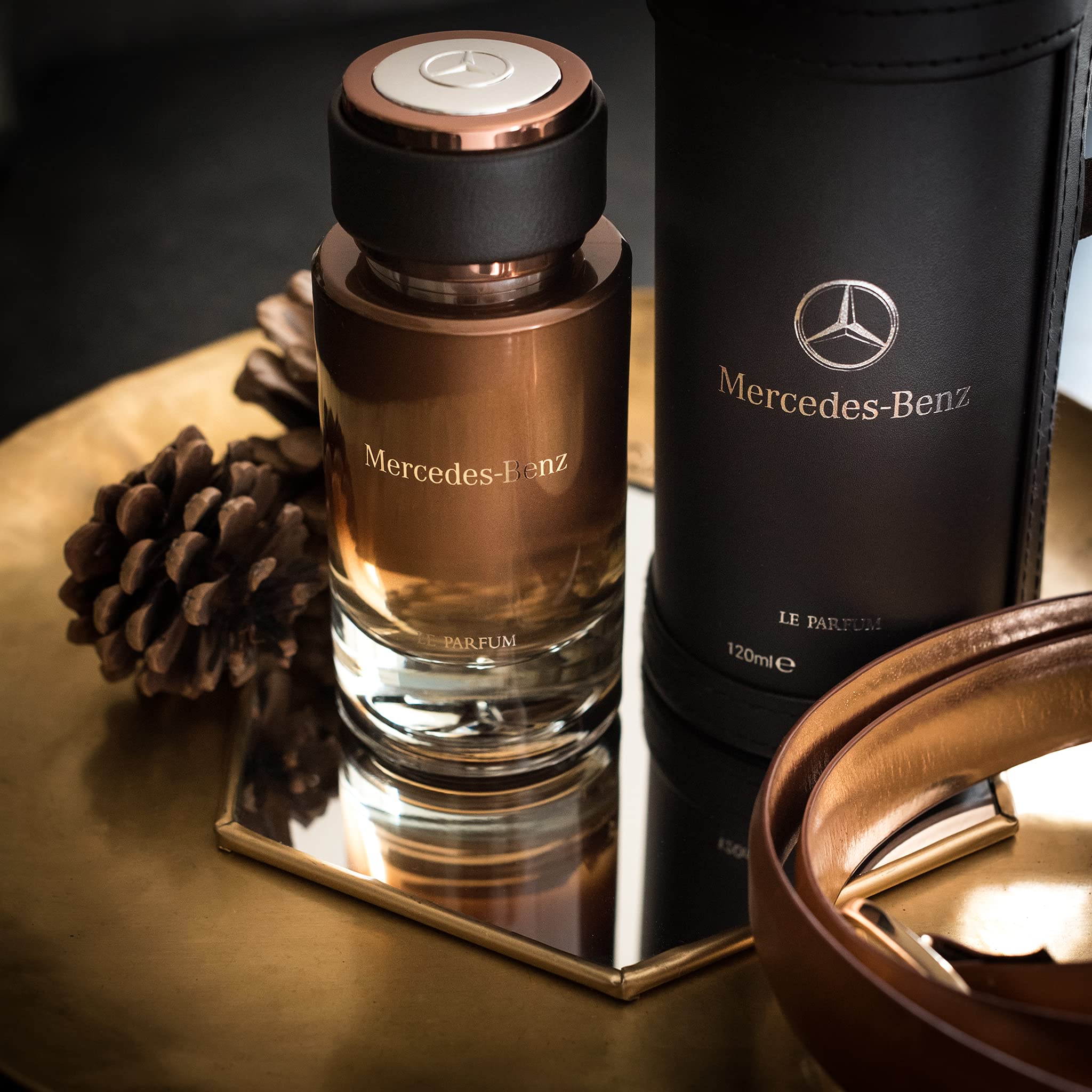Mercedes Benz Le Parfum Irresistible Wood and Leather Scent for Dynamic Leading