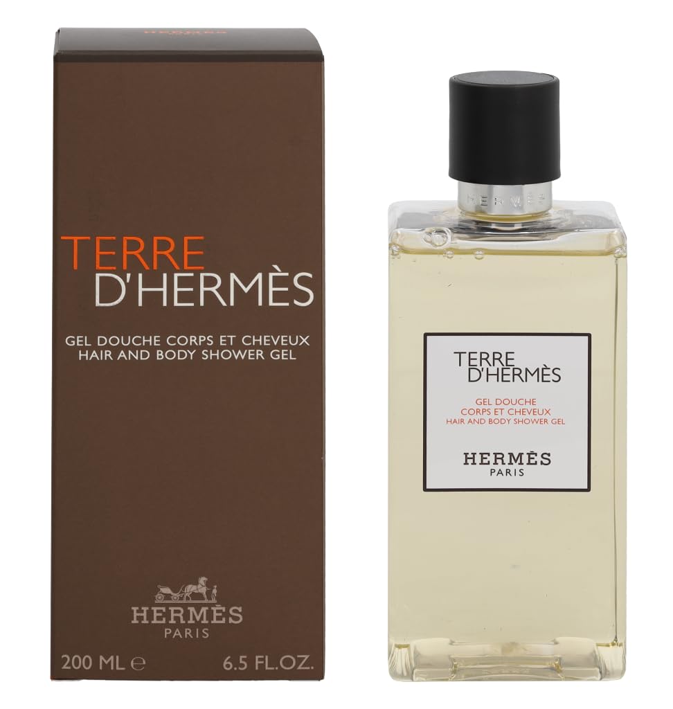 [Shower Gel] Hermes Terre D'hermes Hair and Body Shower Gel 6.5 Ounc For Men