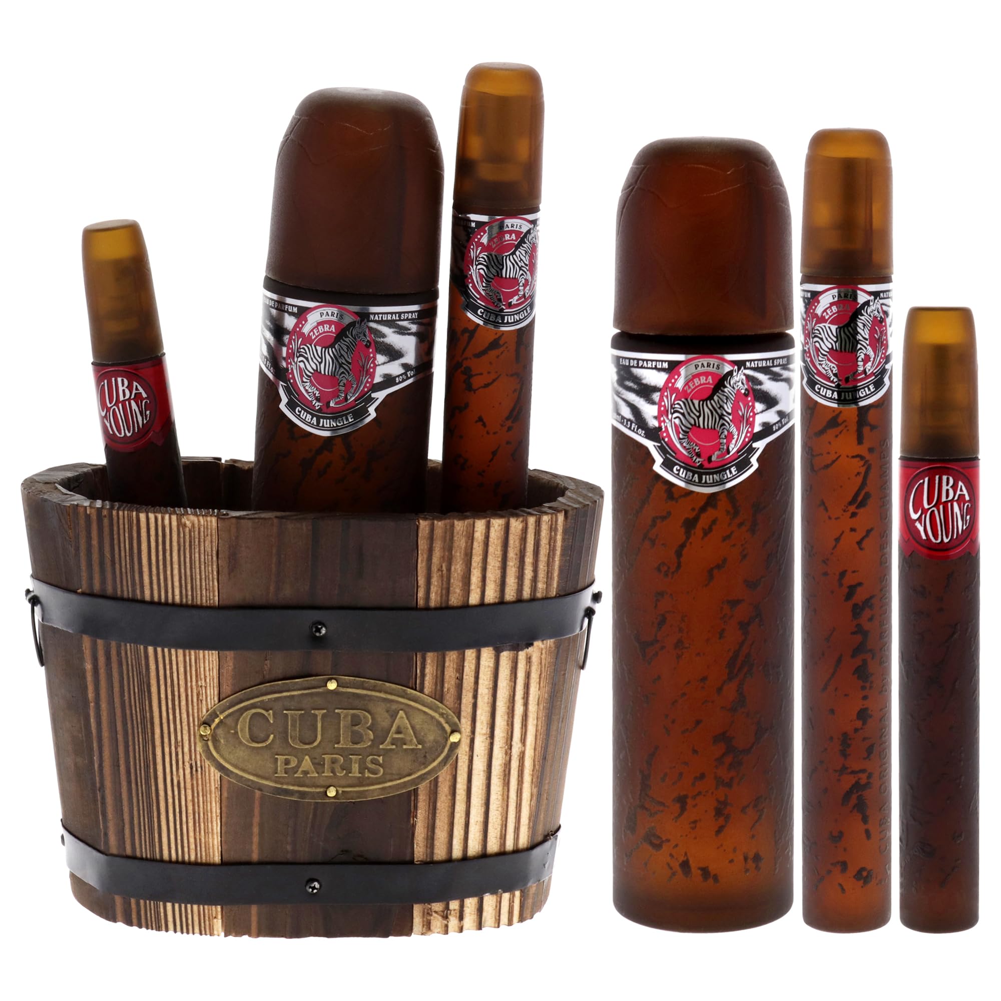 Cuba Jungle Zebra 3pc Set