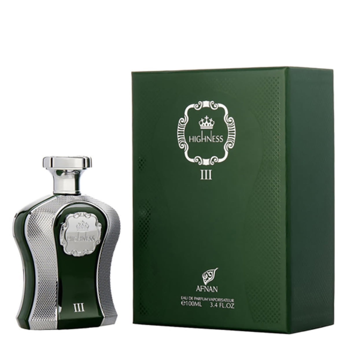 AFNAN III HIS HIGHNESS GREEN M 3.4 EDP SPRAY **SHOW SPECIAL**