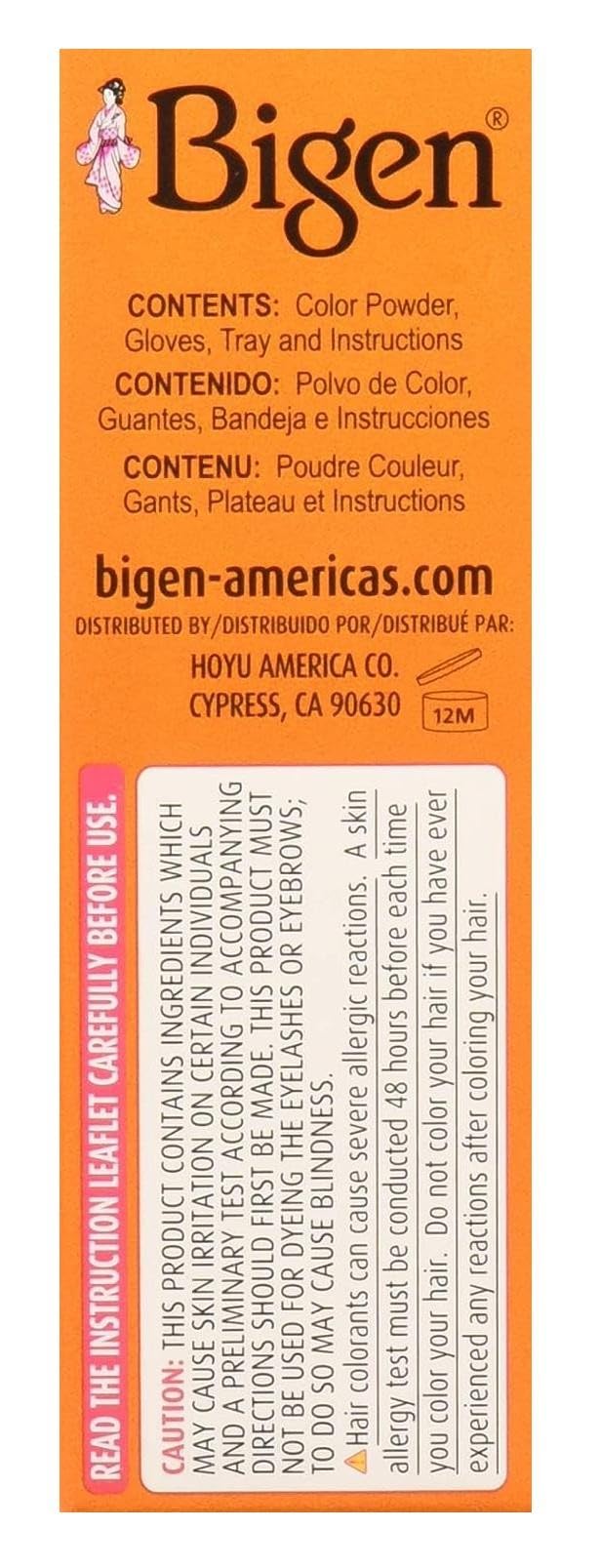Bigen Hair Color 58 Black Brown . 0.21 oz