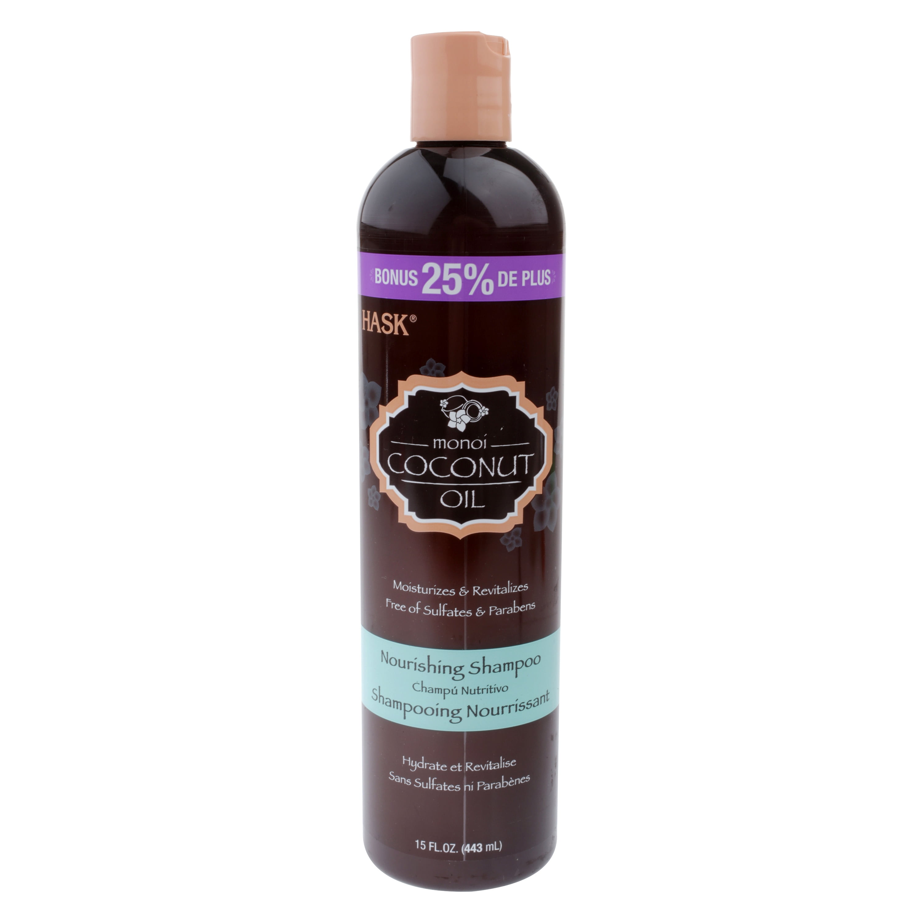 Hask 15 Fl. Oz. Monoi Coconut Oil Nourishing Shampoo