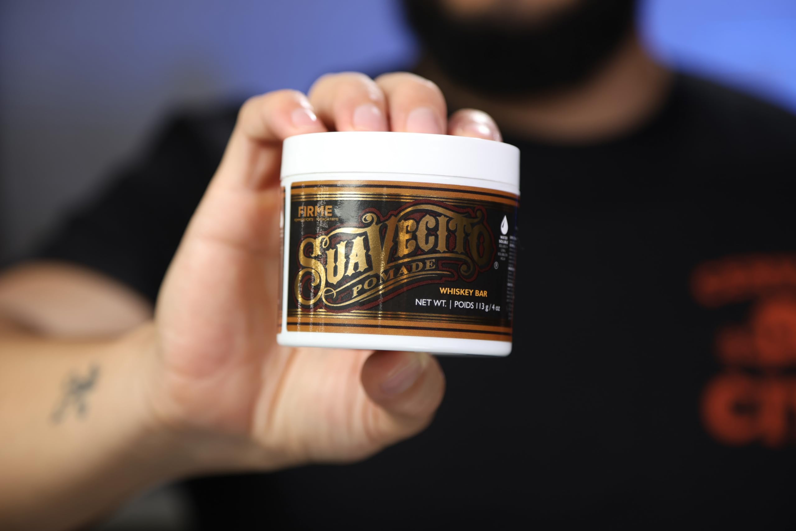Suavecito Pomade Original Hold 1 Pack Medium Shine Water Based Wax Like Flake