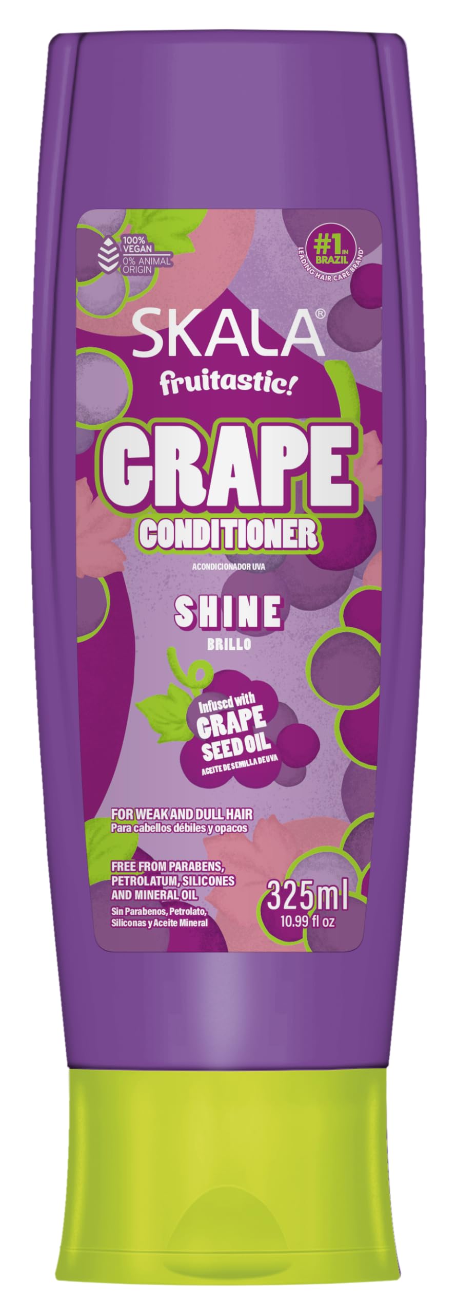 Skala Fruitastic Grape Conditioner 10.99 Fl Oz Shine Strength for Weak Dull