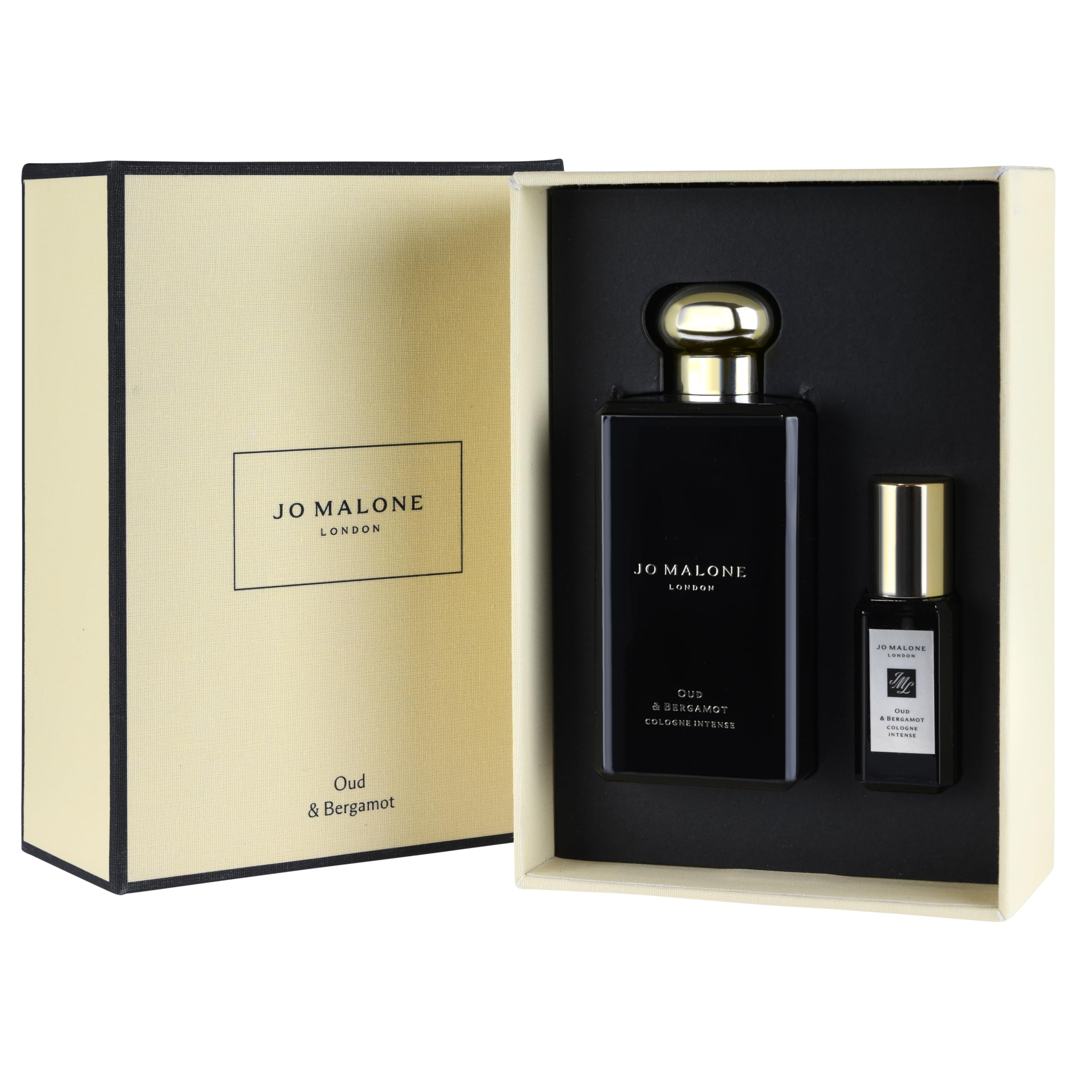 [Set] Jo Malone Oud Bergamot Set Cologne Intense + Travel Size and Men Travel Size |