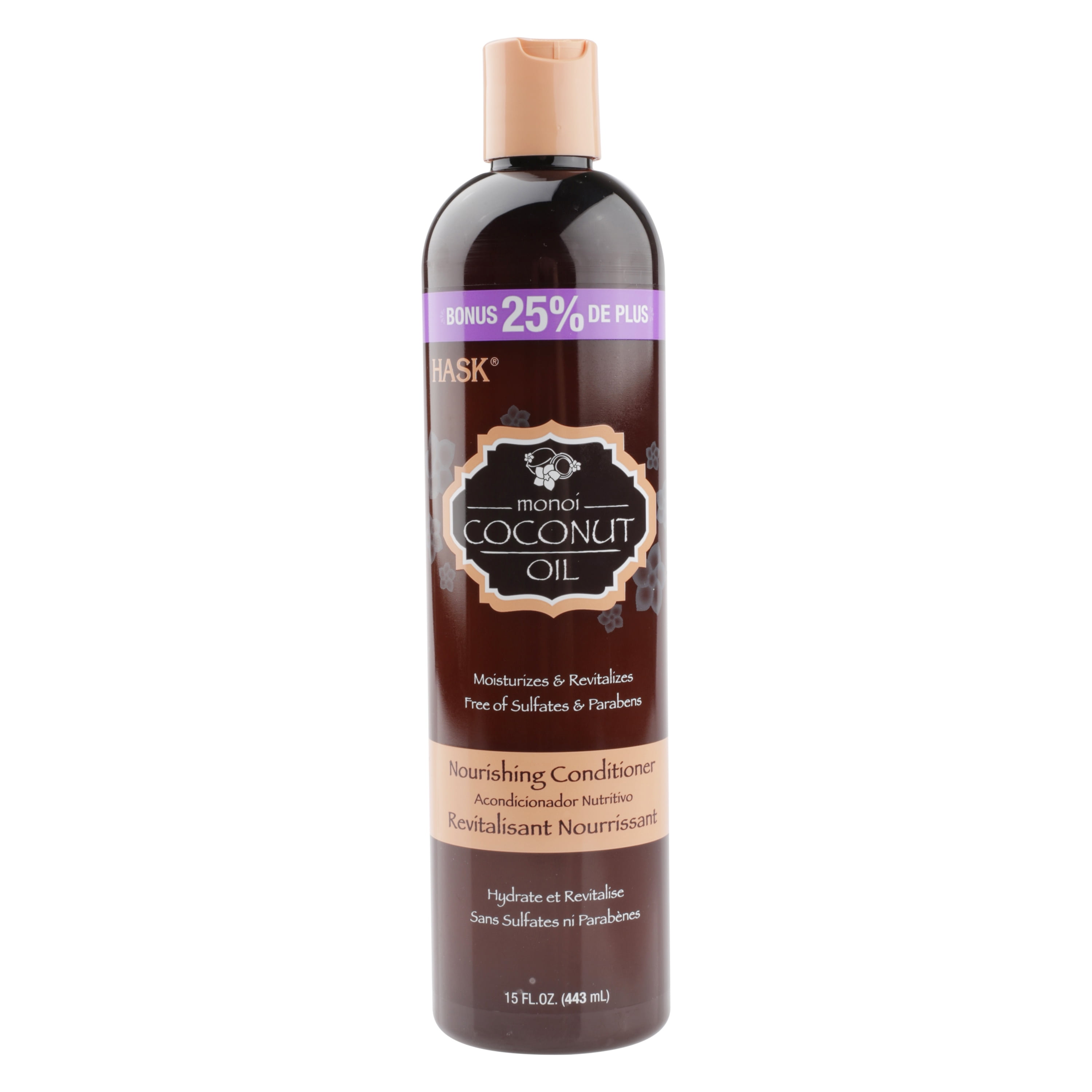 Hask 15 Fl. Oz. Monoi Coconut Oil Nourishing Conditioner