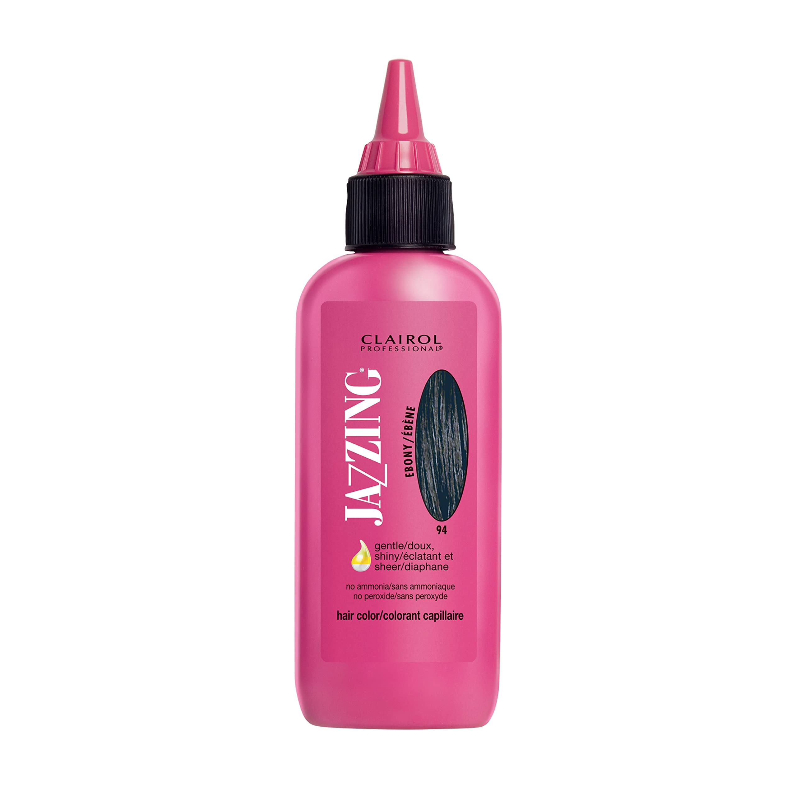 Clairol Professional Jazzing Semi Permanent Hair Color No.94 Ebony . 3 oz