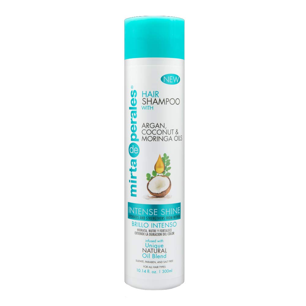 Mirta de Perales Natural Oil Blend W. Argan Coconut Moringa Shampoo 10 oz