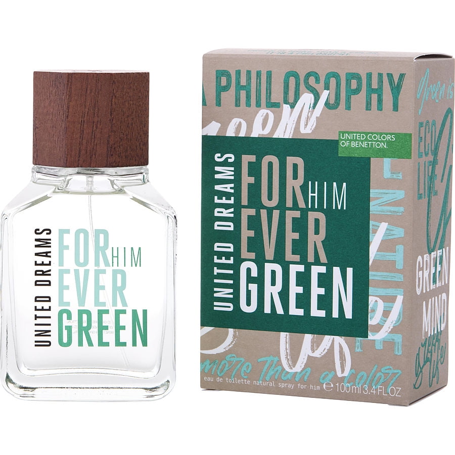 Bennetton Forever Green For Men EDT 100 ml (3.4 oz)