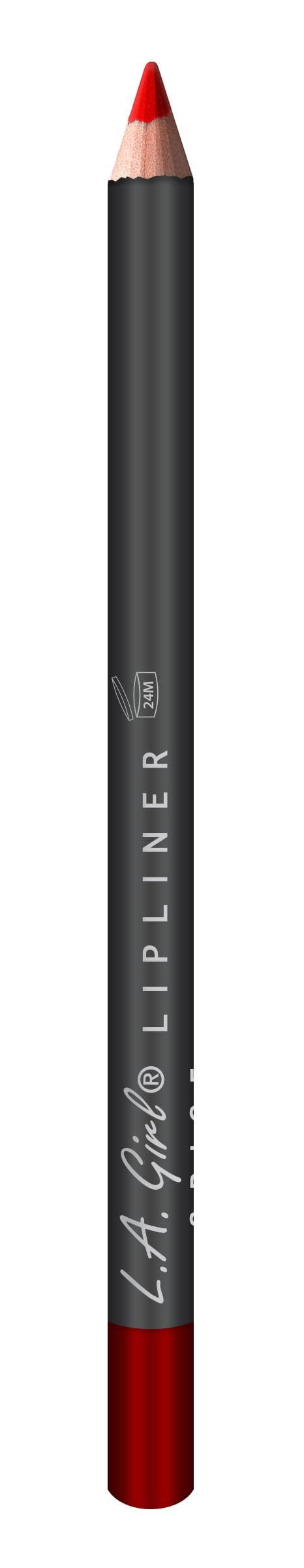 (12-pack) L.A. Girl Lipliner Pencil, Forever Red GP506