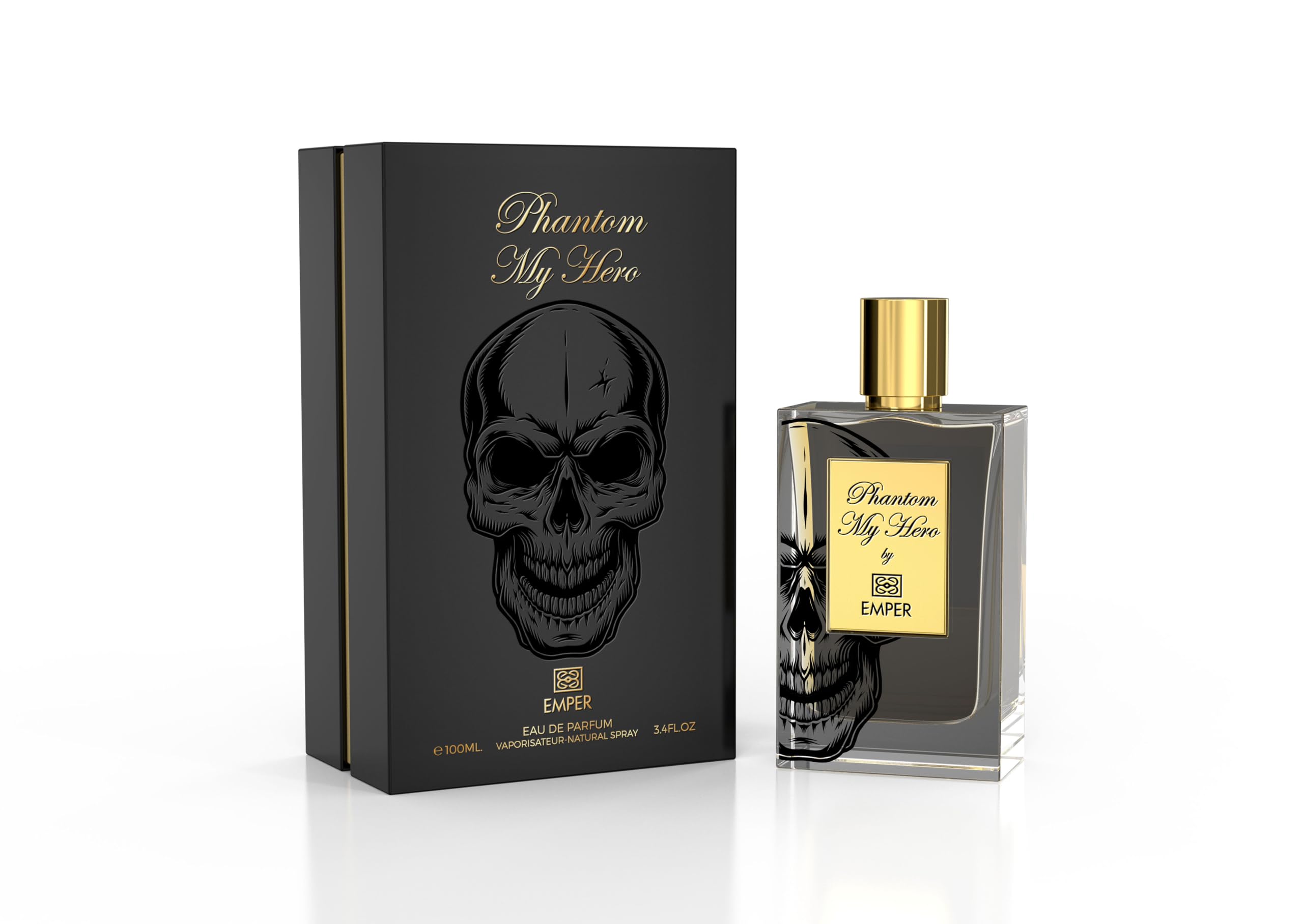 Emper Phantom My Hero Fragrances 6291108528518 For Men EDP 3.4 oz