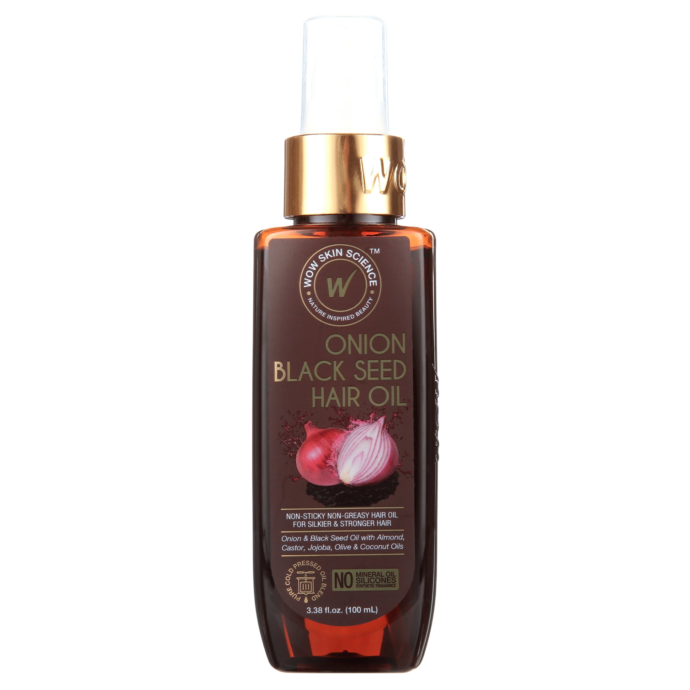 Wow Skin Science Onion Black Seed Hair Oil 100 ml