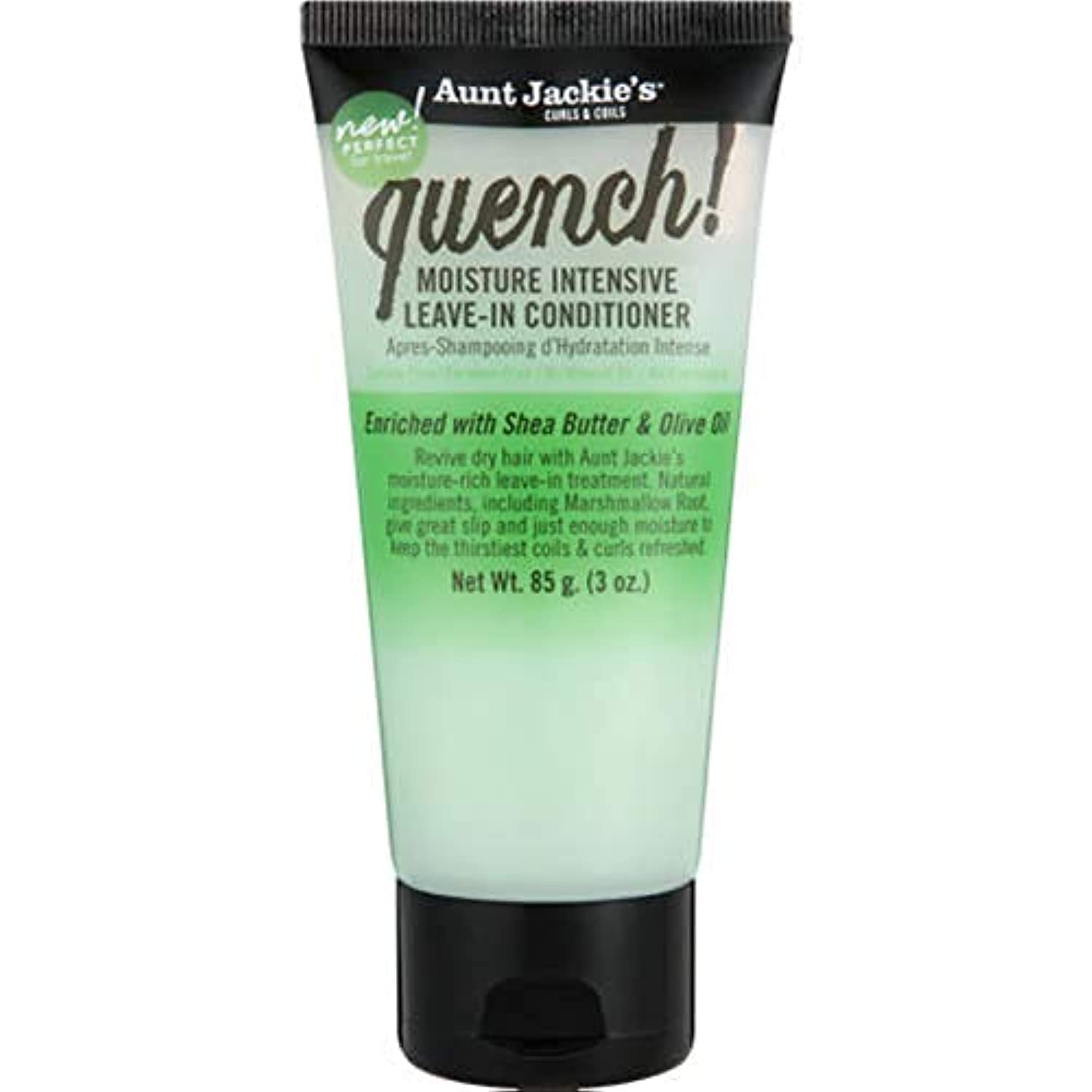 Aunt Jackie's Quench Moisture Leave In Conditioner 3 oz