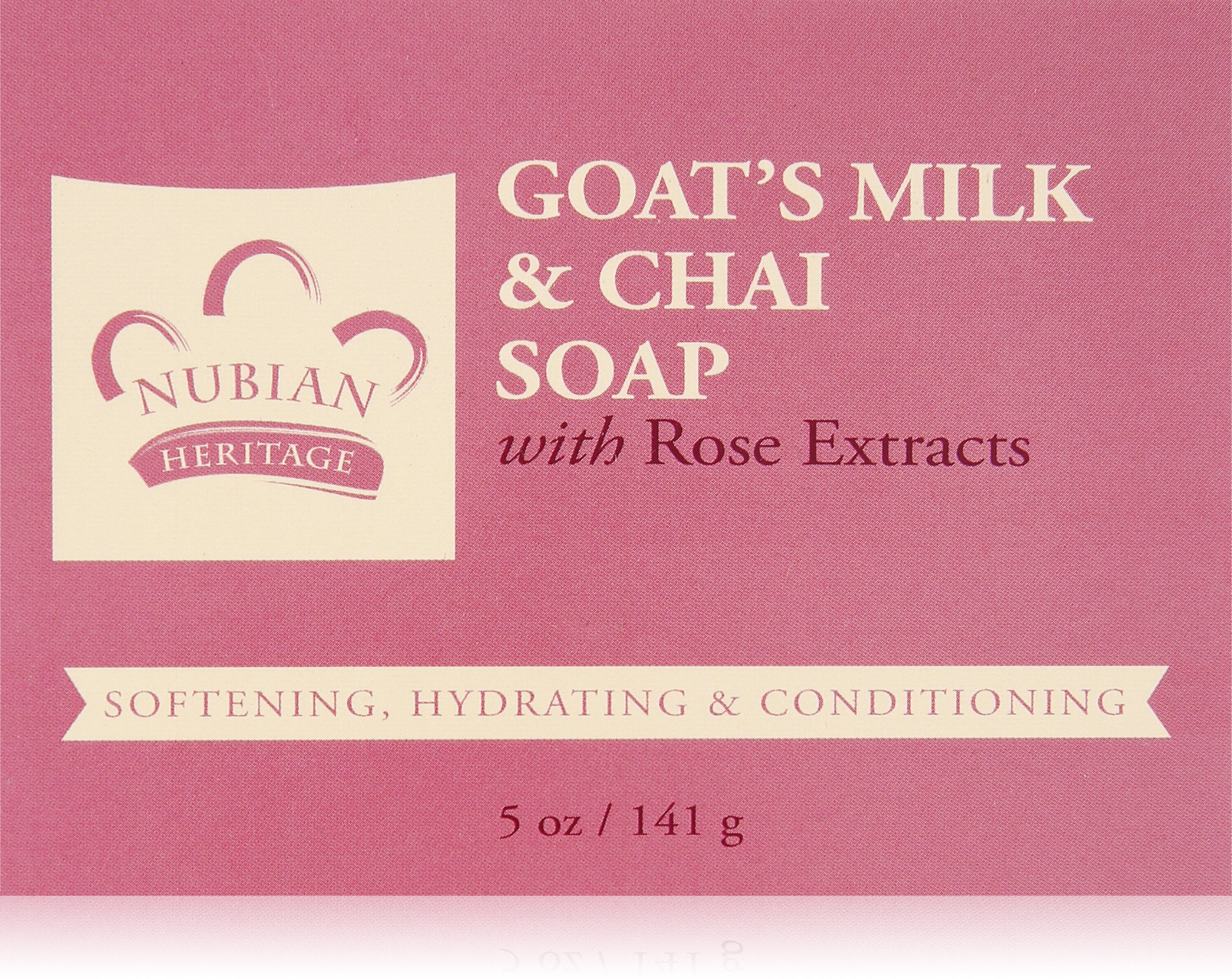 Nubian Heritage Goat's Milk Chai Bar Soap Bar 5 oz