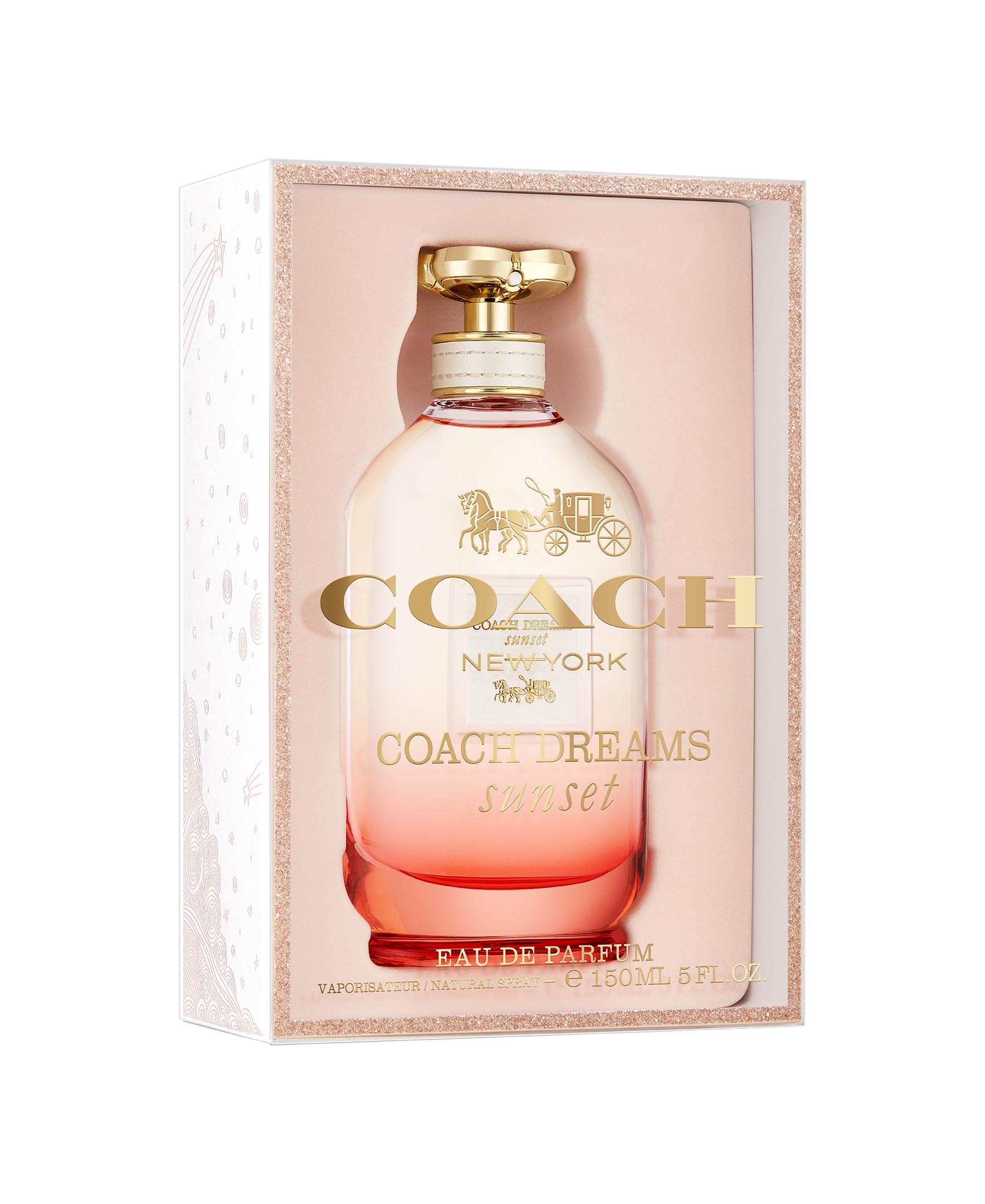 COACH DREAMS SUNSET(W)(W/B)EDP SP 5.0oz (Set)