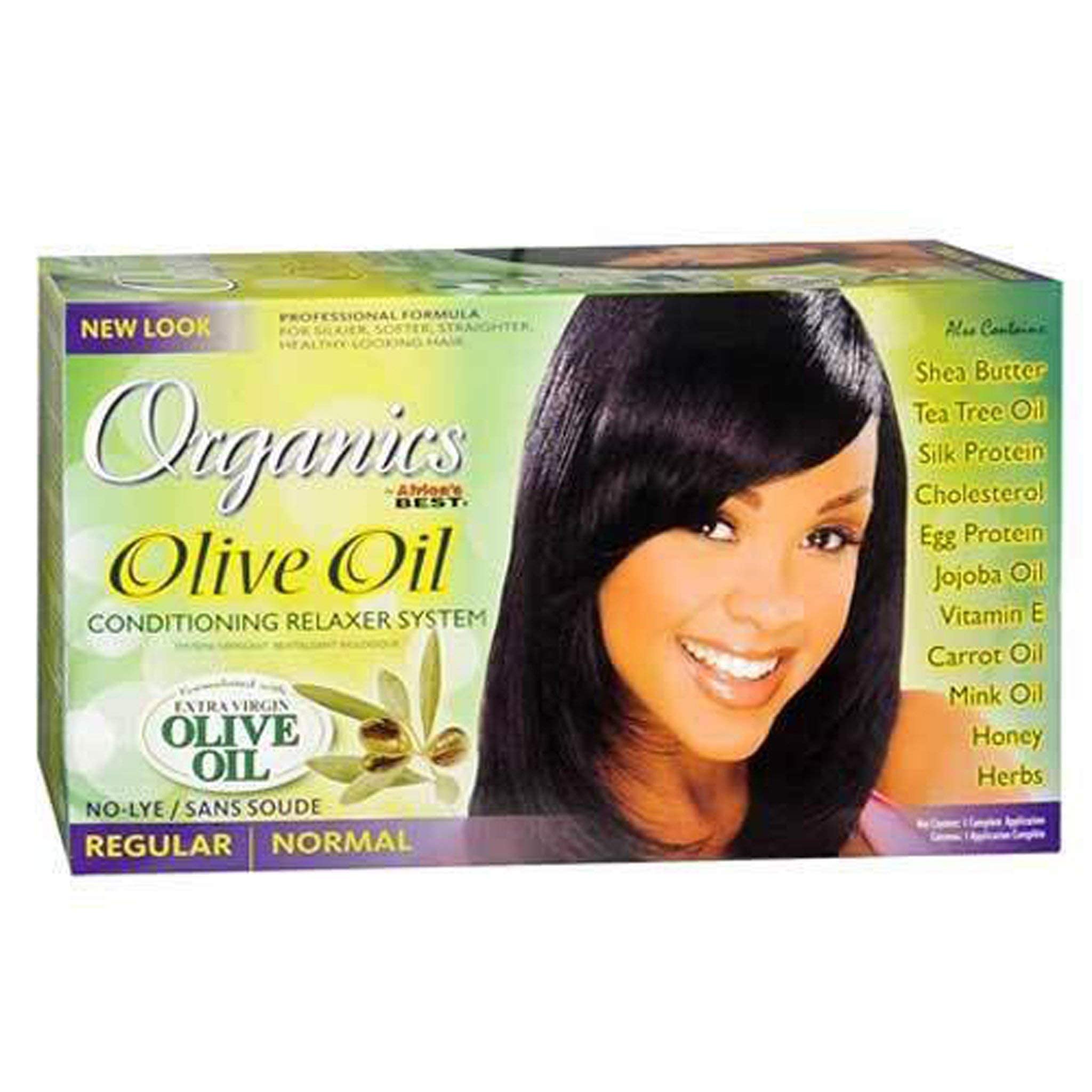 Africa's Best Organic Relaxer Regular / Normal No Lye By Africa's Best