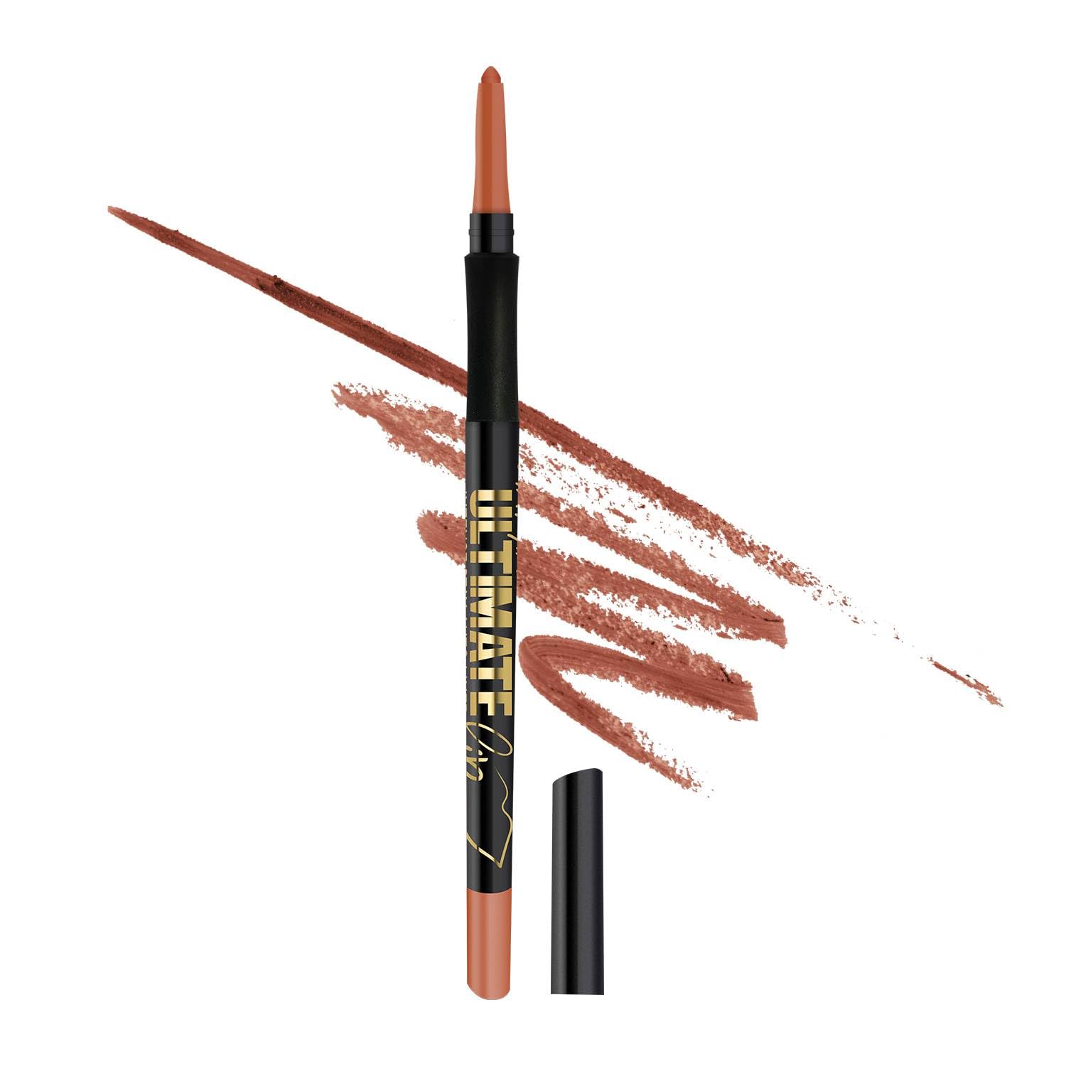 (7-pack) L.A. Girl Ultimate Intense Stay Auto Lipliner, Forever Bare, 0.01 oz.,Brown,GP341