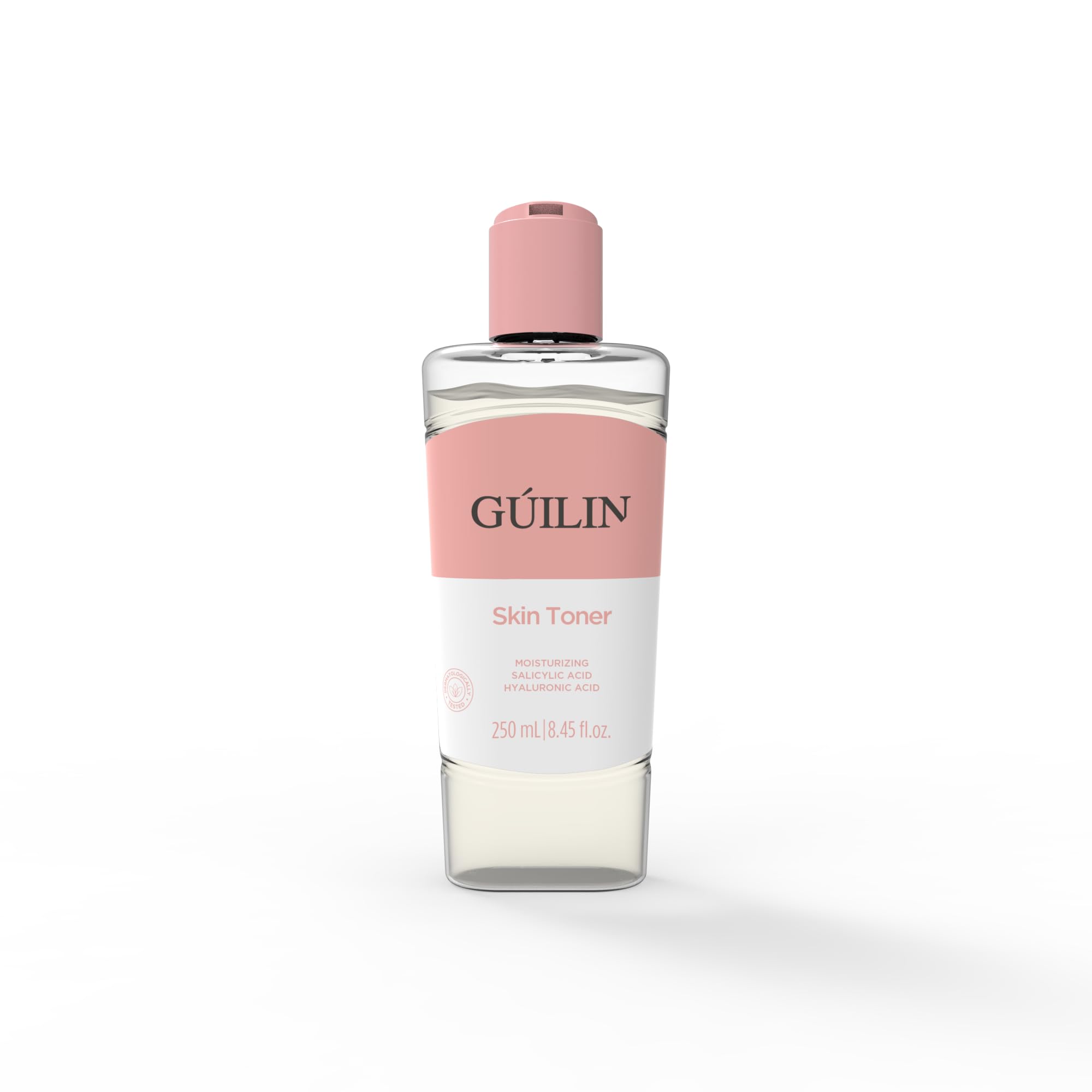(24-pack) Guilin - Dermatology Tested Premium Skin Toner - Keep Your Skin Soft and Silky! with Hyaluronic Acid and Salicylic Acid - Free of sles & SLS, parabens, Alcohol and colorants - 250ml
