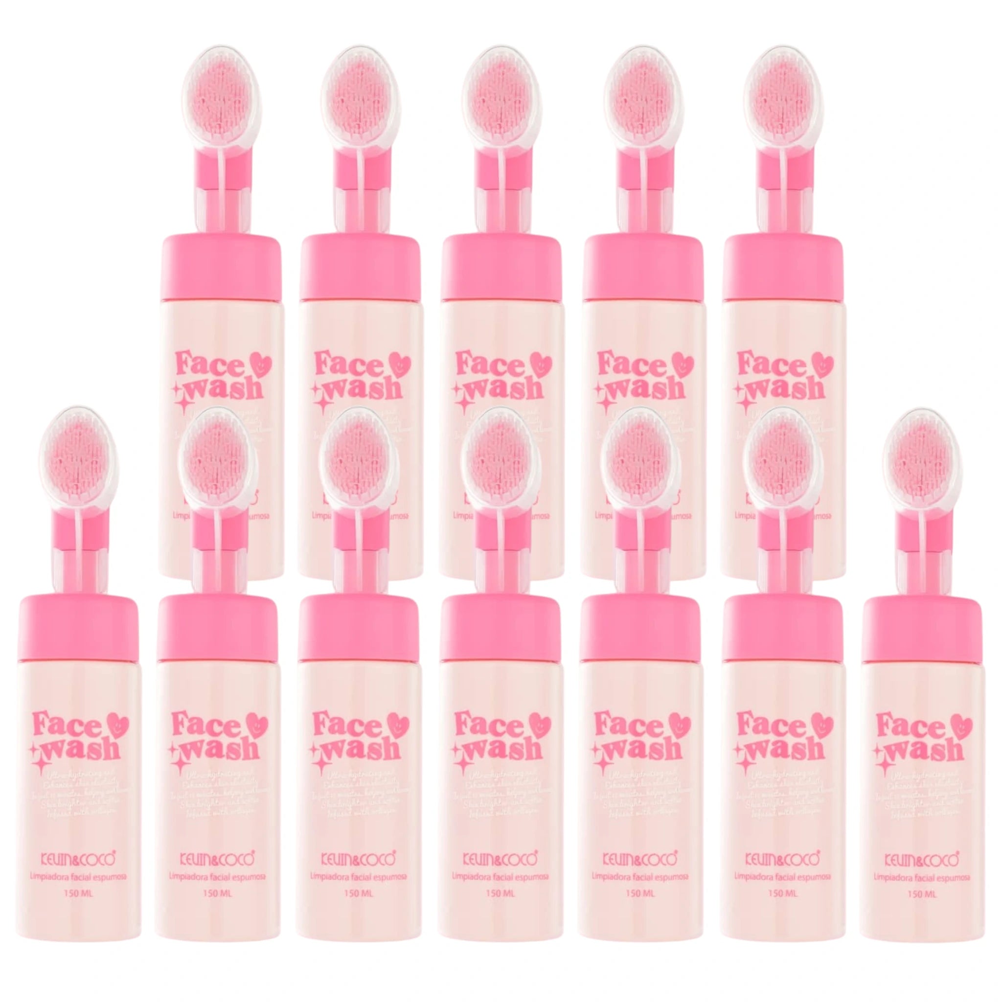 (12-pack) KEVIN & COCO - Bubbly Bliss Foam Cleansing Face Wash