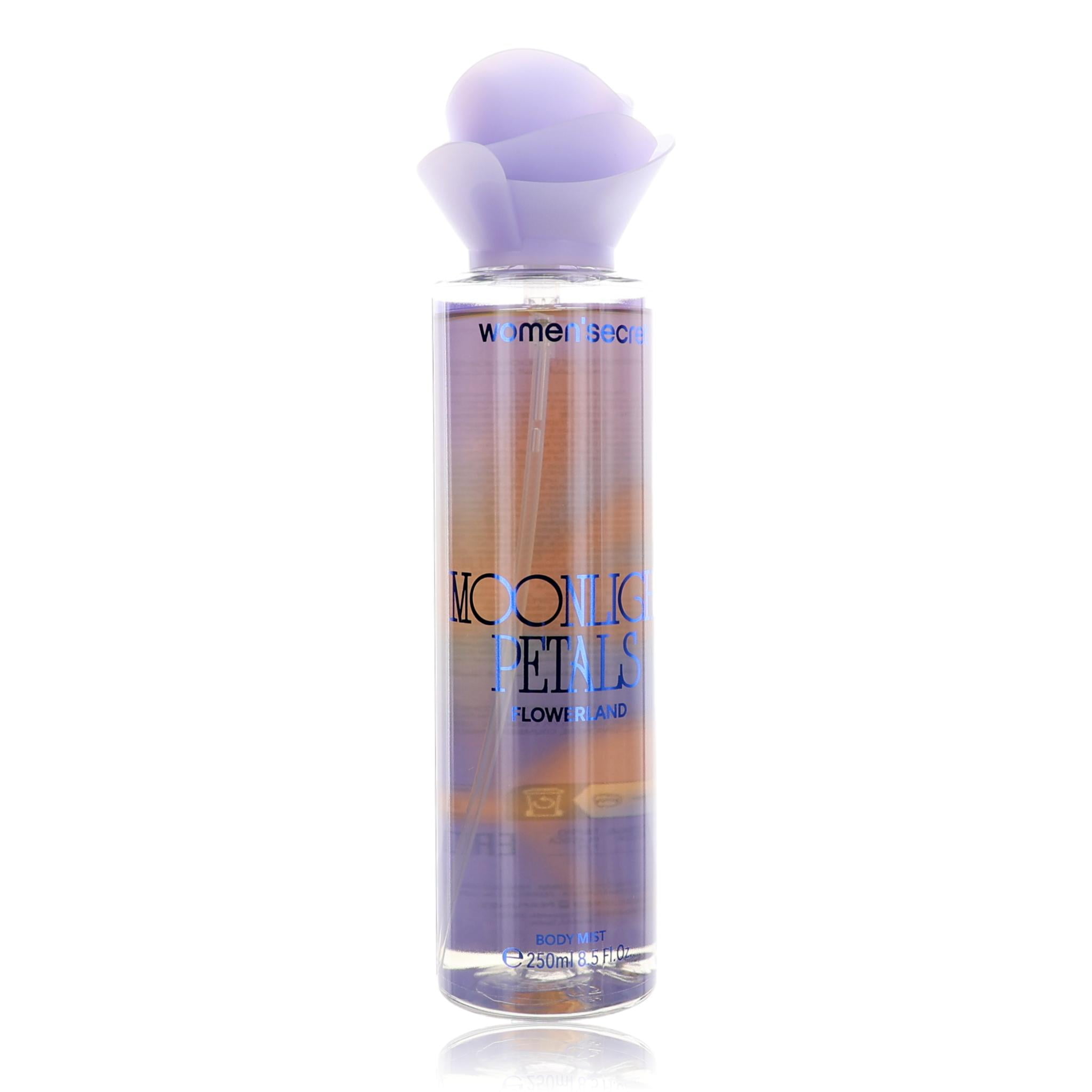 Women Secret Secret Flowerland Moonlight Petals 8.5 B/m L Spain Body Mist