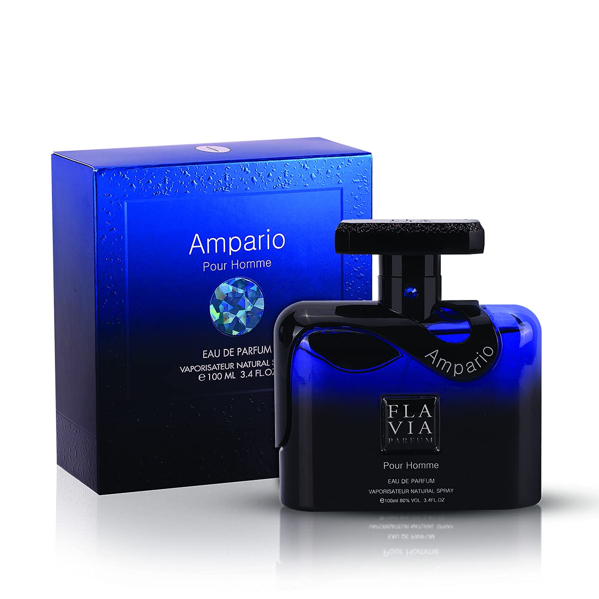 Flavia Ampario Pour Homme Fragrances 6294015106152 For Men EDP 3.4 oz