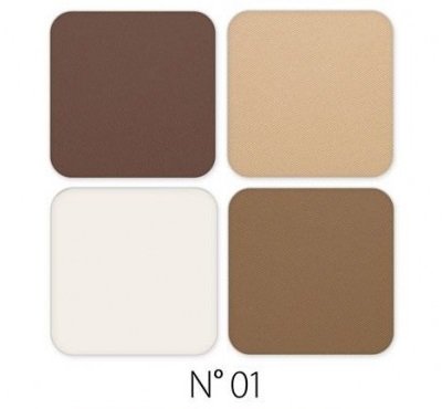 (24-pack) Eyebrow Shadow Palette Professional Stylist Set