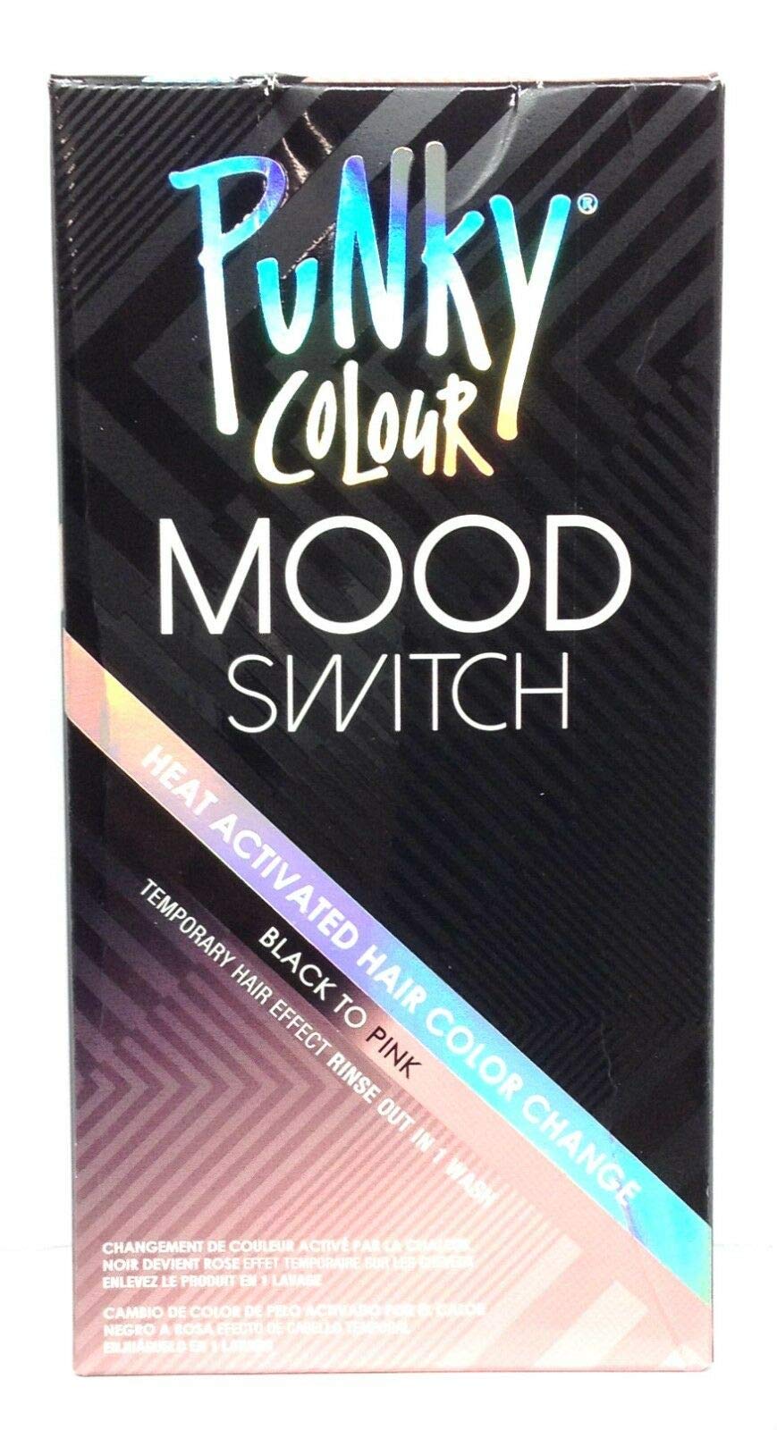 Punky Colour Black To Pink Mood Switch Heat Activated Hair Color Change