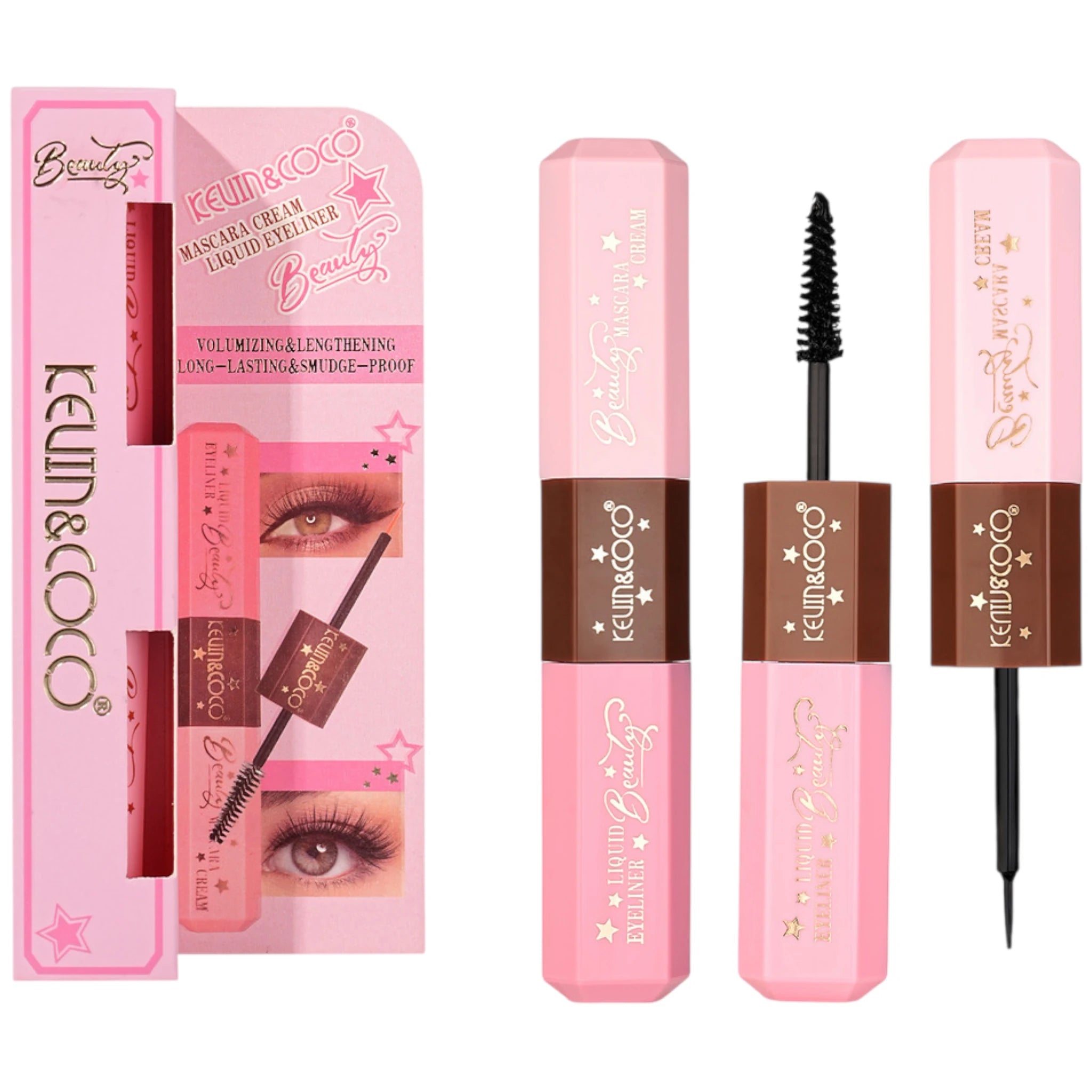 (24-pack) Kevin & Coco Mascara & Liquid Eyeliner