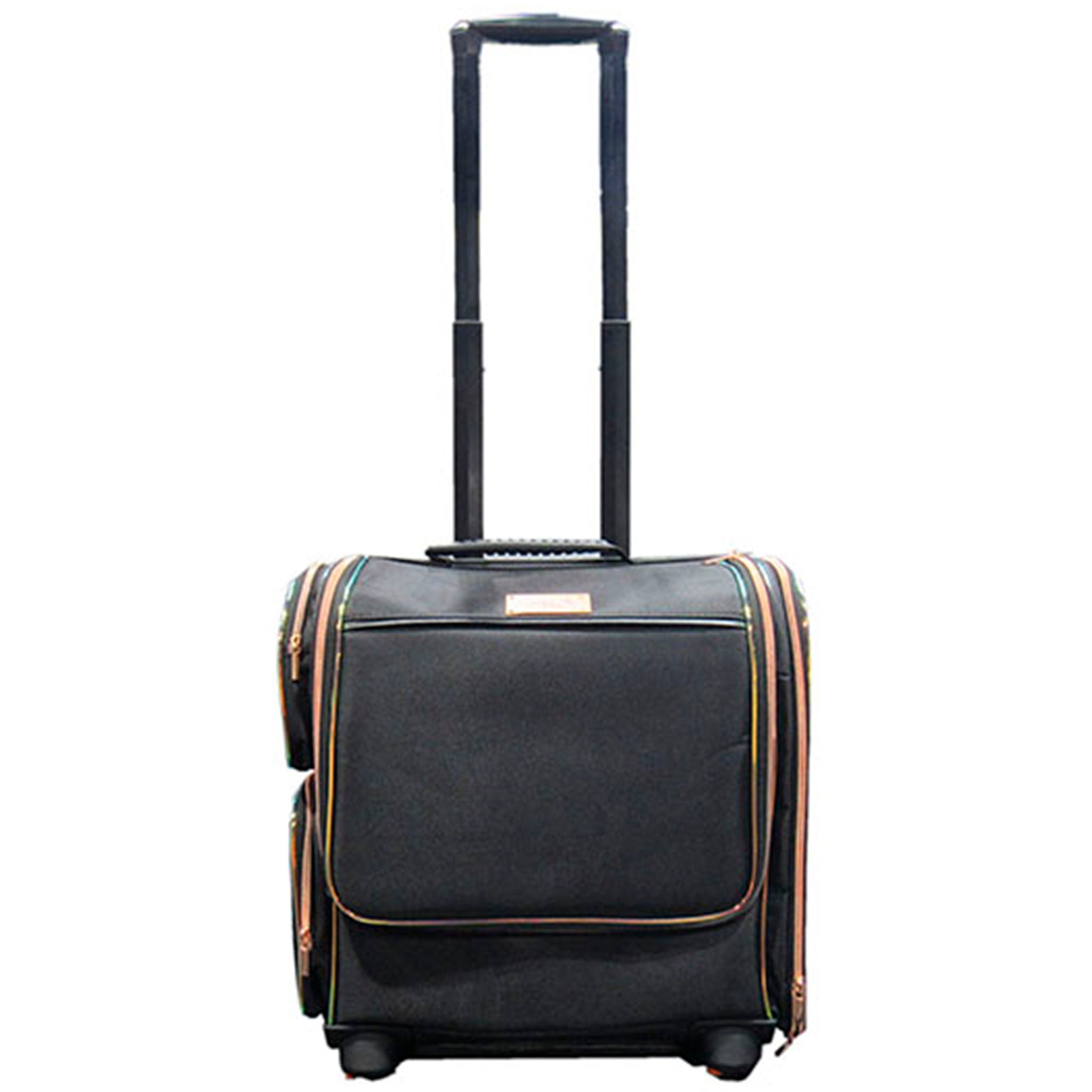 (1) Simply Bella Makeup Luggage Rose Gold