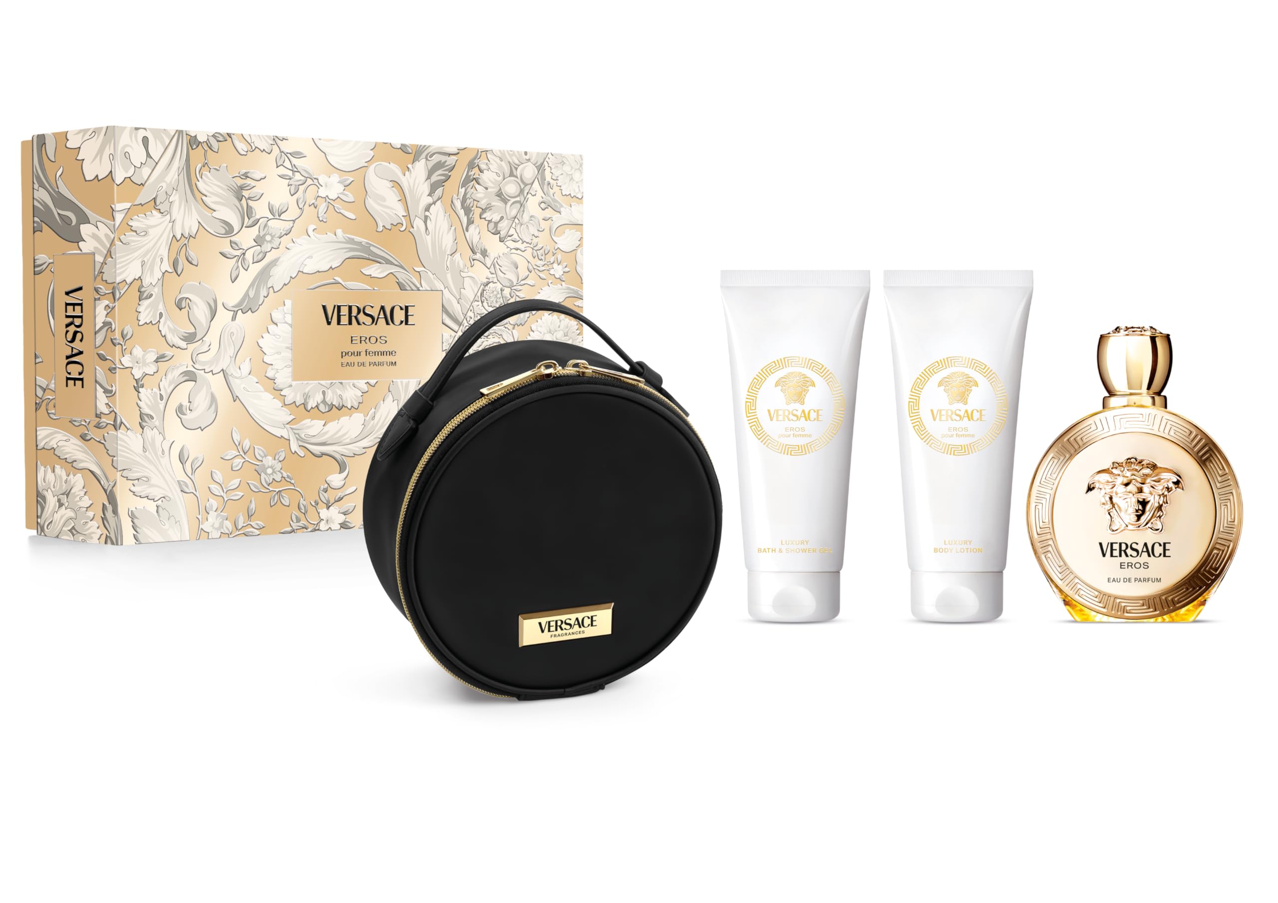 [Set] Versace Eros Pour Femme For Women EDP 100 ml
