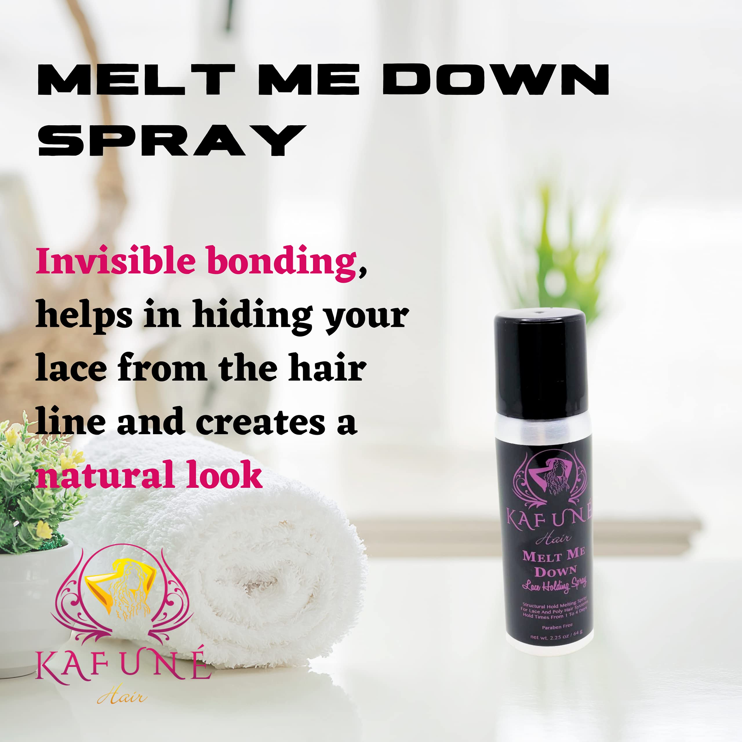 Kafune Amor Hair Melt Me Down Lace Melting Holding Glueless Wig Install 1 5 Day